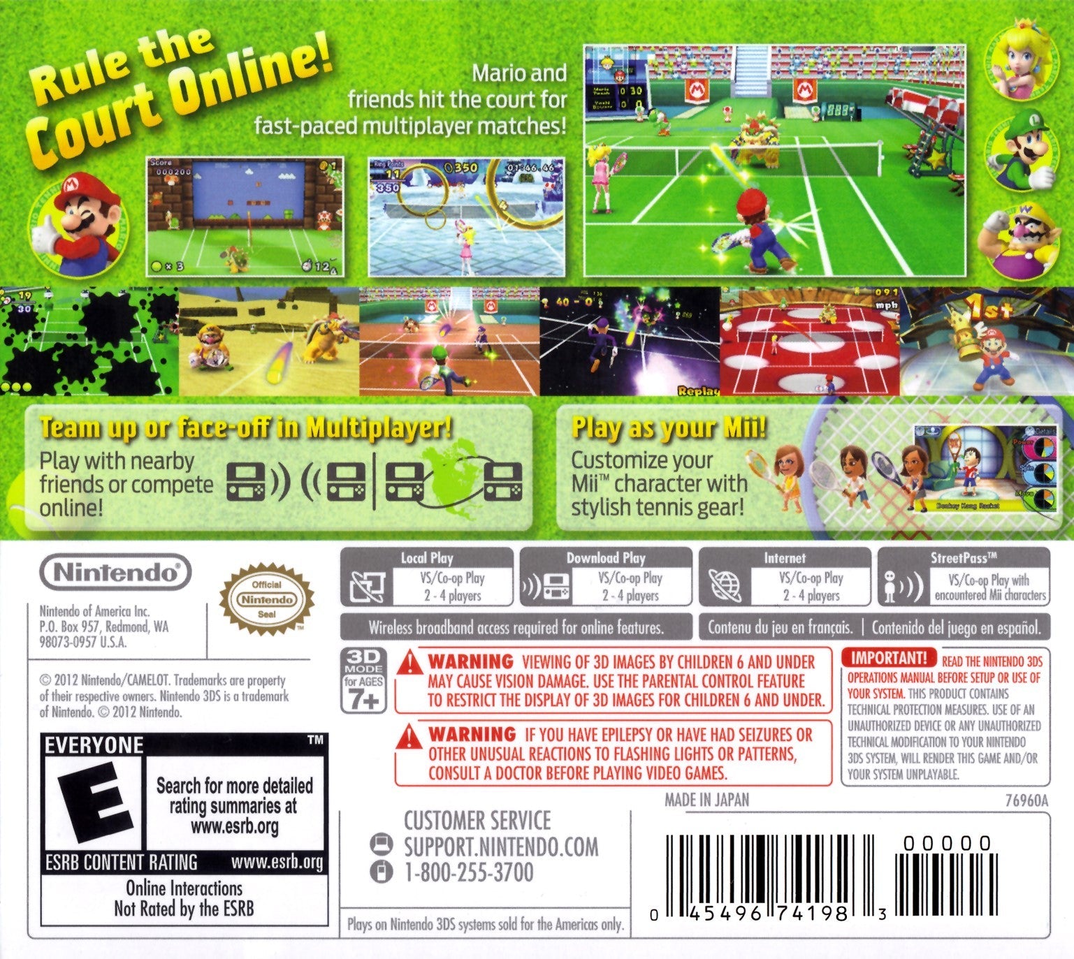 Mario Tennis Open for Nintendo Switch - Fun Multiplayer Sports Game for Kids & Adults - Perfect for Family Game Nights & Competitive Play
