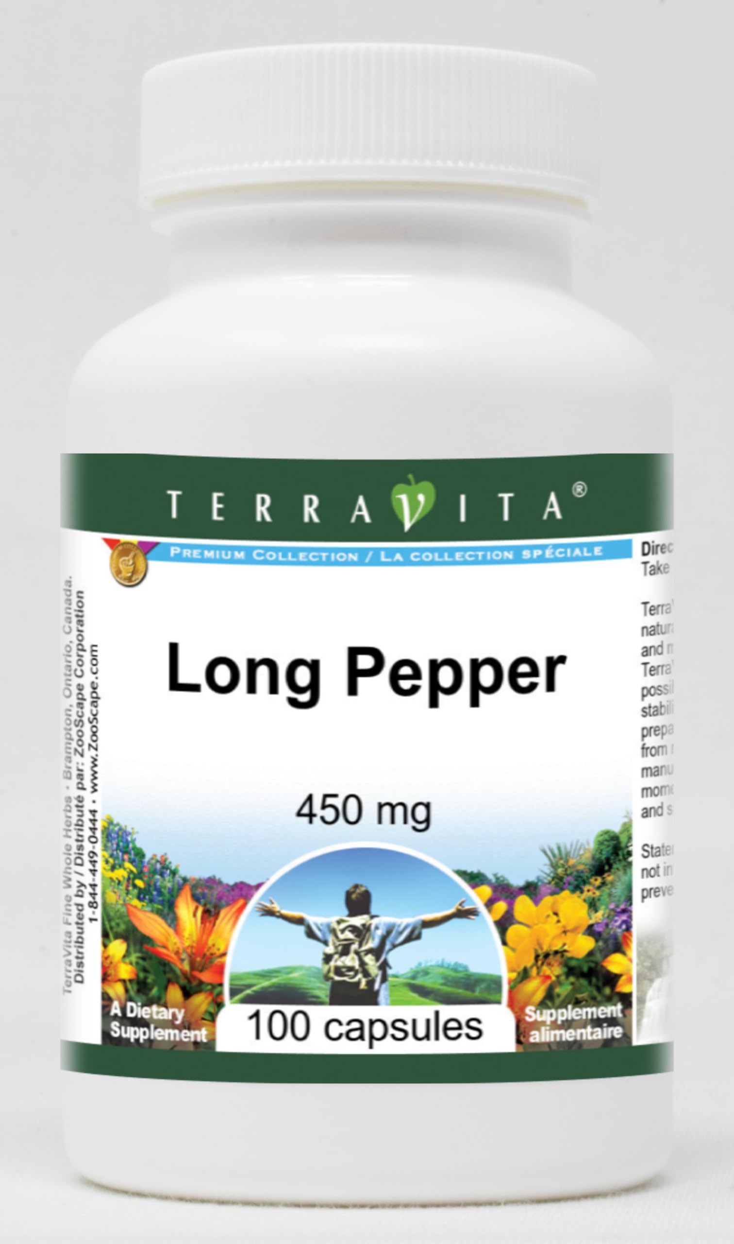 Long Pepper 450mg (100 Capsules, 3 Pack) - Premium Herbal Supplement for Digestion & Metabolism - Perfect for Ayurvedic Remedies & Wellness Routines