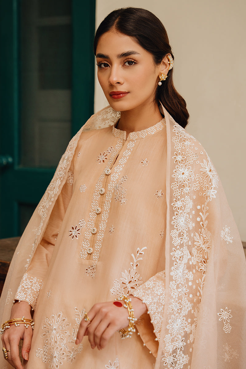 Premium Maple Sugar 2-Piece Outfit (Shirt & Dupatta) - Elegant Ethnic Wear for Festivals, Weddings & Special Occasions
