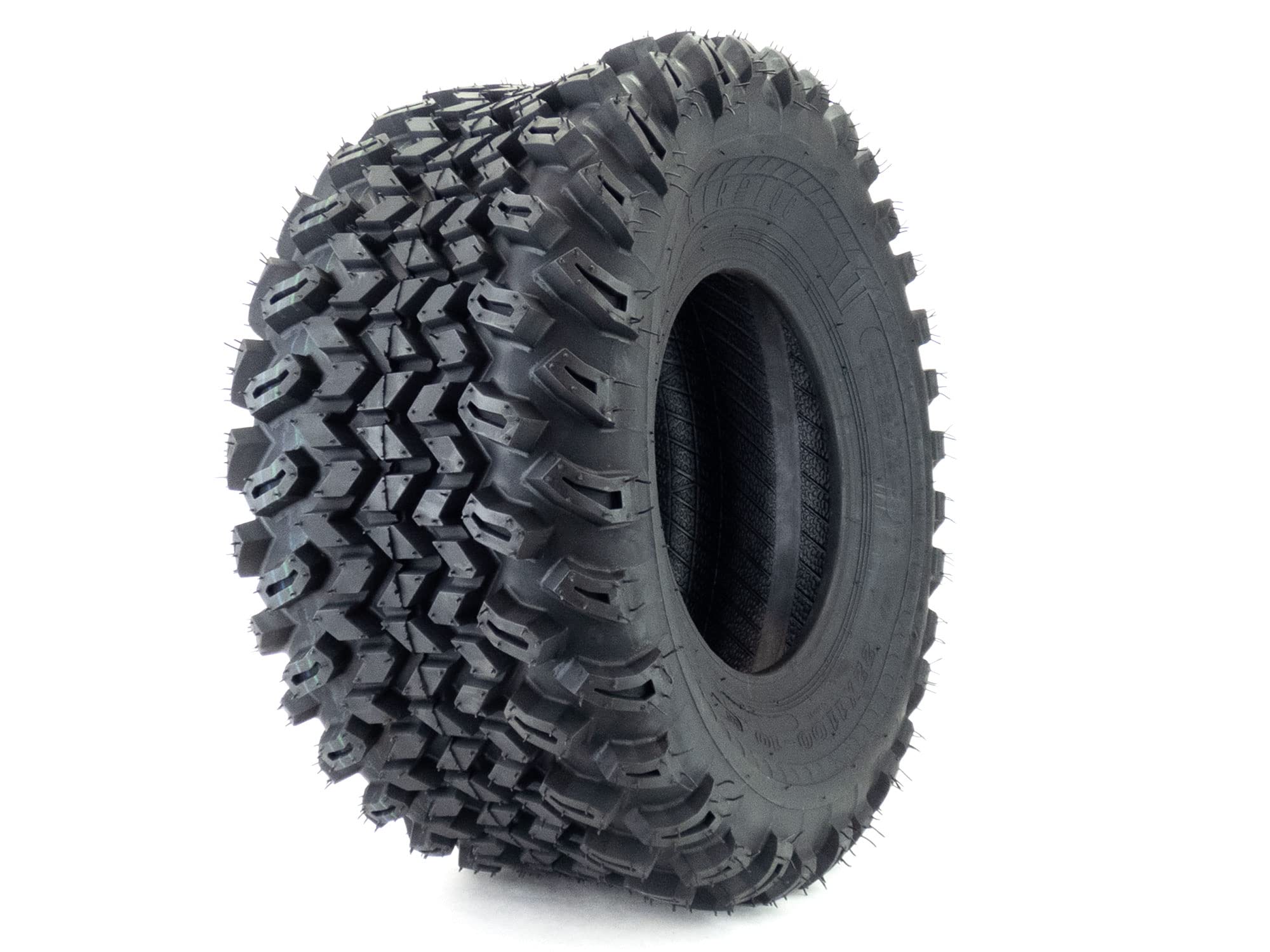 22x11.00-10 4-Ply All Terrain Tubeless Lawn Mower Tires - Heavy Duty for Golf Carts, ATVs & Yard Equipment - Perfect for Rough Terrain & Wet Conditions