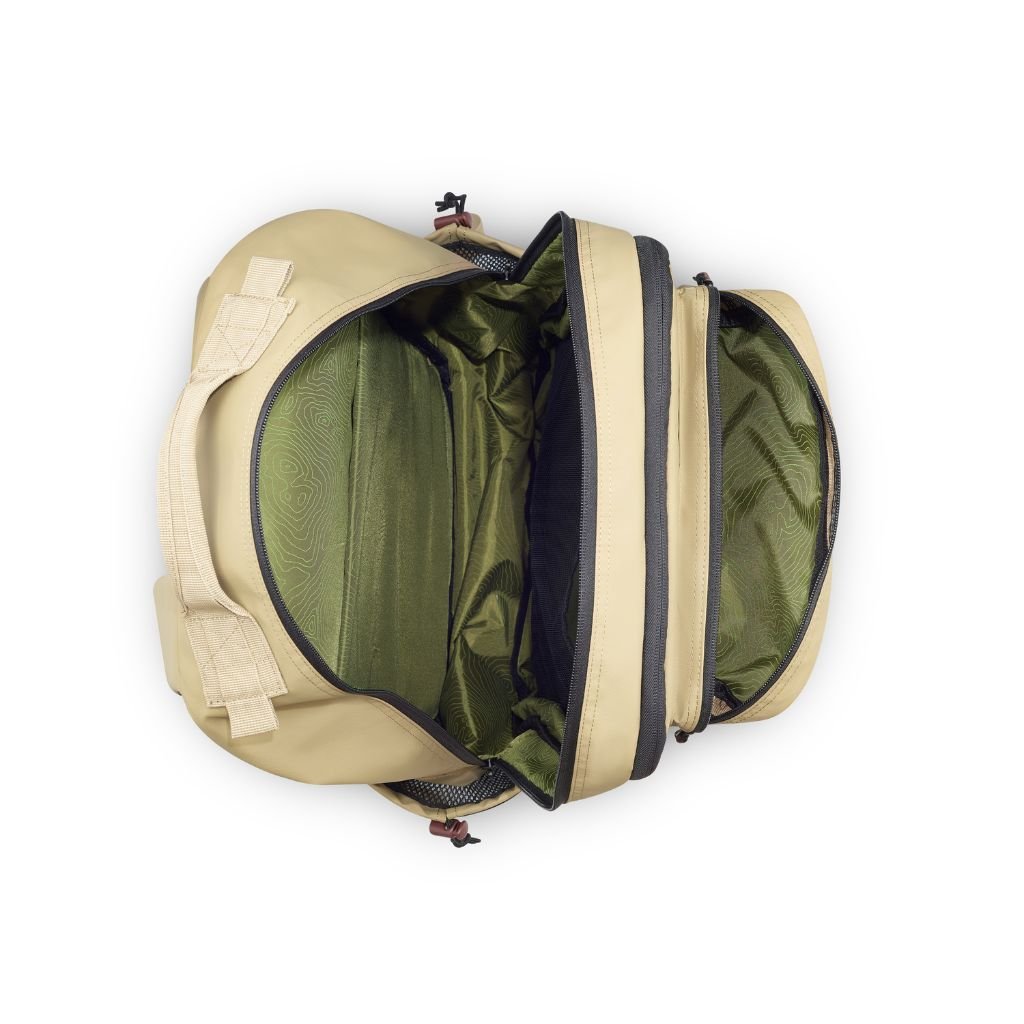 Jeep Tactical 15L Multi-Pocket Backpack for Hiking, Camping & Travel - Durable & Water-Resistant - Yellow