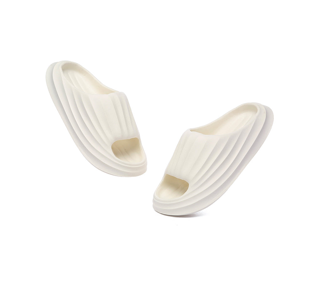 EVERAU® Non-Slip Cloud Slippers for Women & Men - Ultra Soft Memory Foam House Shoes for Indoor/Outdoor Use - Perfect for Home, Spa, Yoga, and Travel