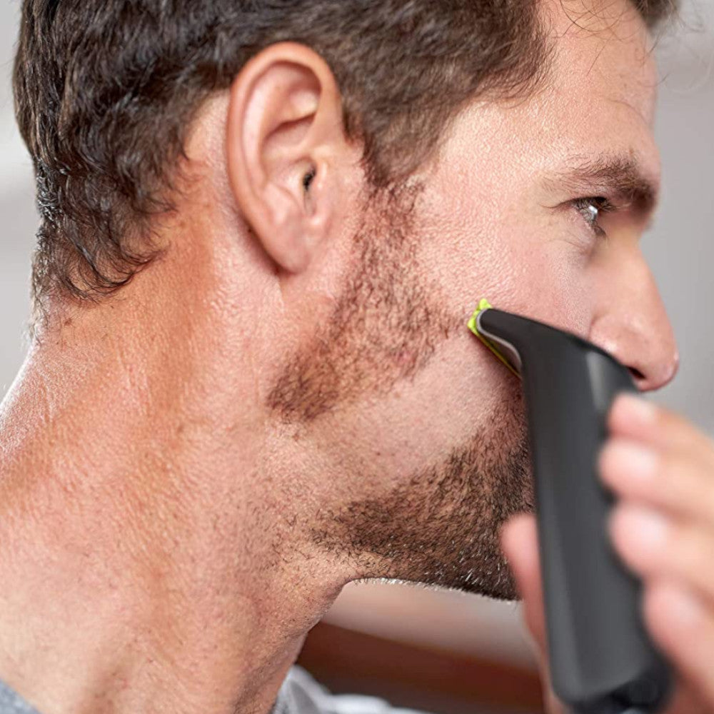 PHILIPS OneBlade Pro Hybrid Electric Trimmer & Shaver QP6510/20 - Recertified | Perfect for Travel, Beard Trimming & Full Body Grooming