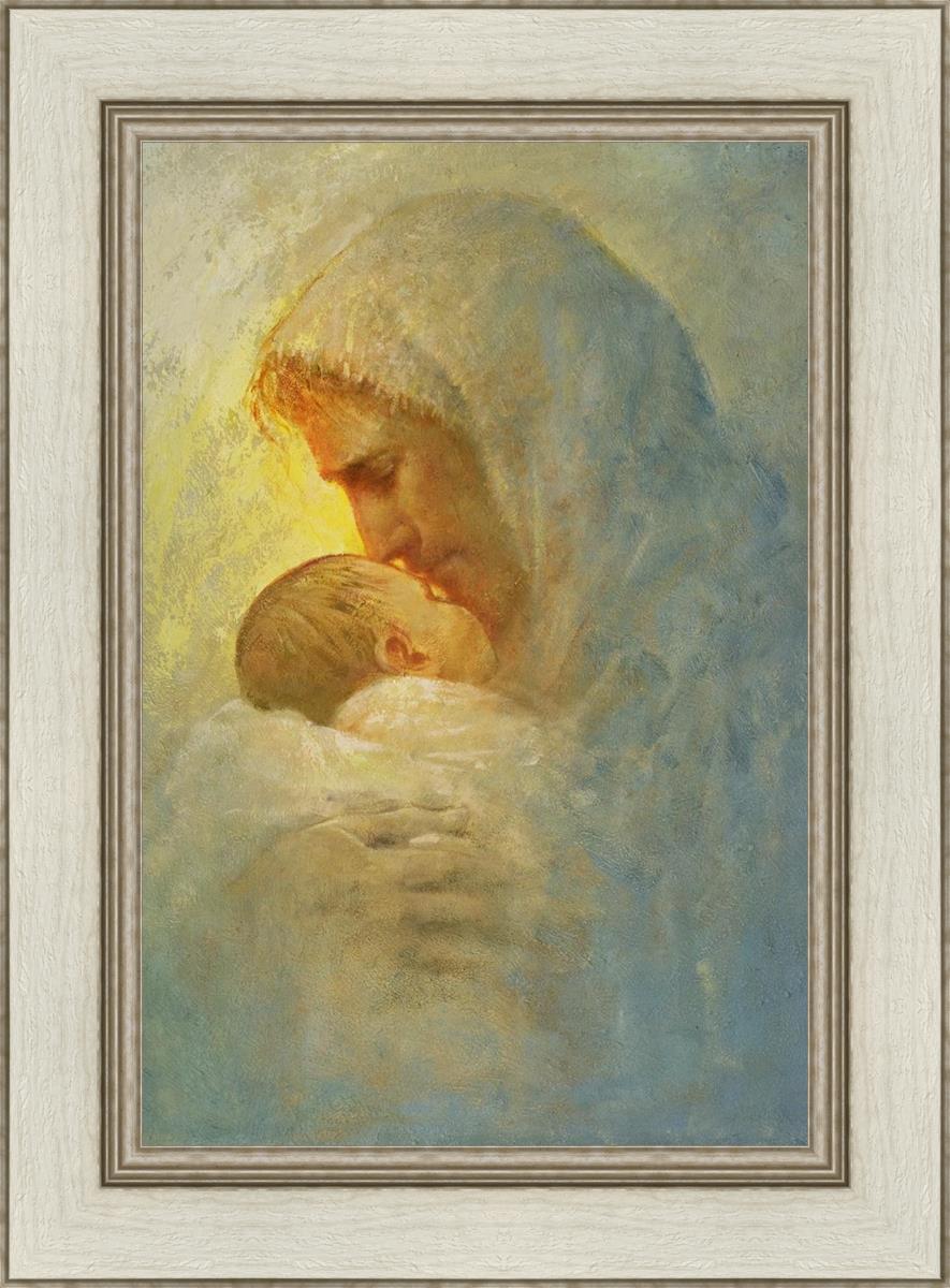Abba By Yongsung Kim - Premium Christian Wall Art for Home & Church Decor | Inspirational Bible Verse Canvas Painting for Living Room, Bedroom & Office