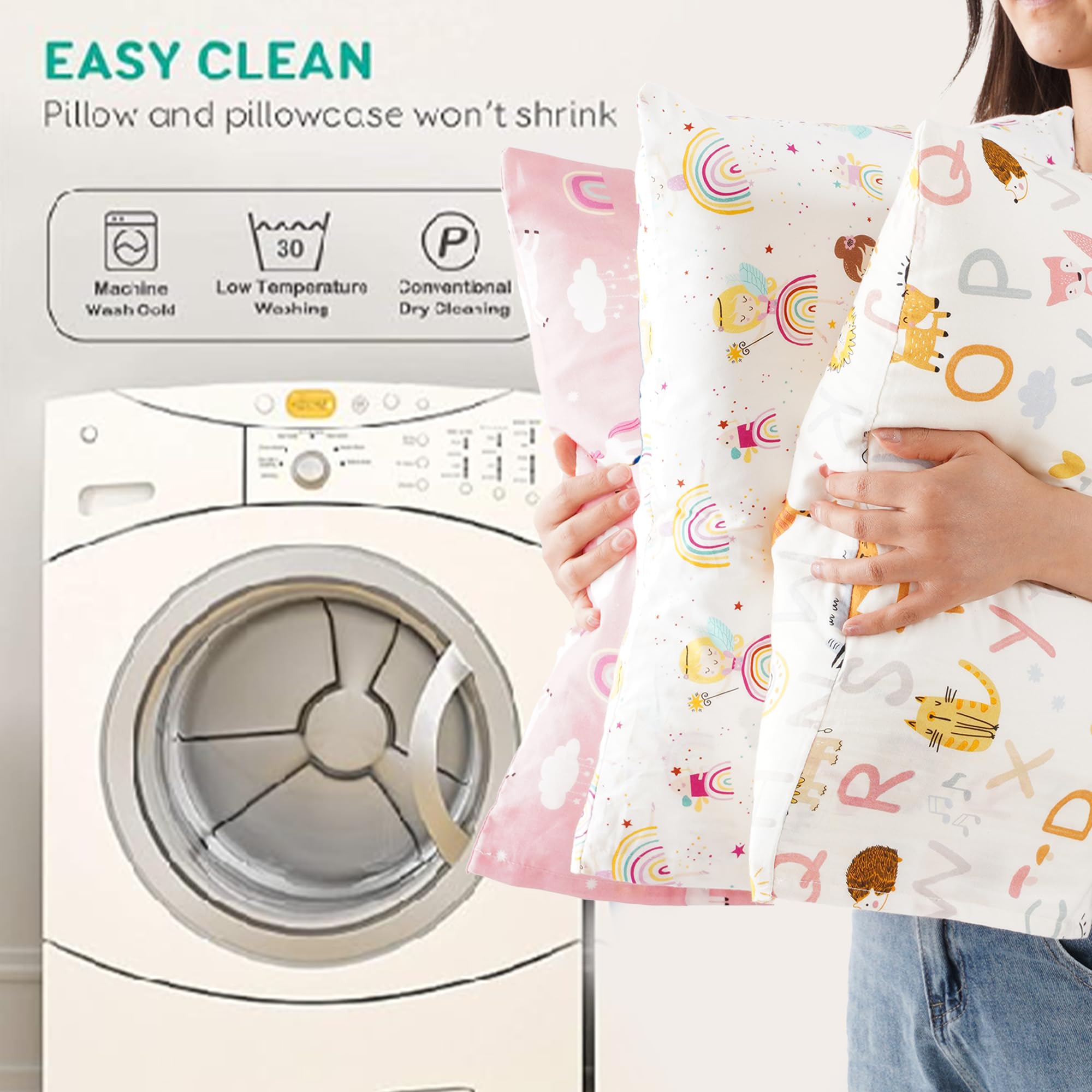 Bunnikins Toddler Pillow 13x18
