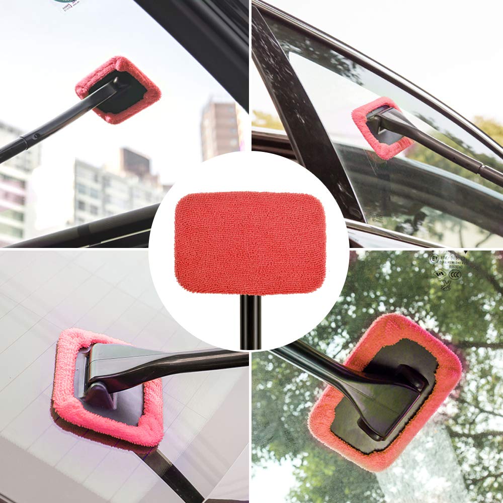 Premium Microfiber Cleaning Cloths for Car Windshield - 5
