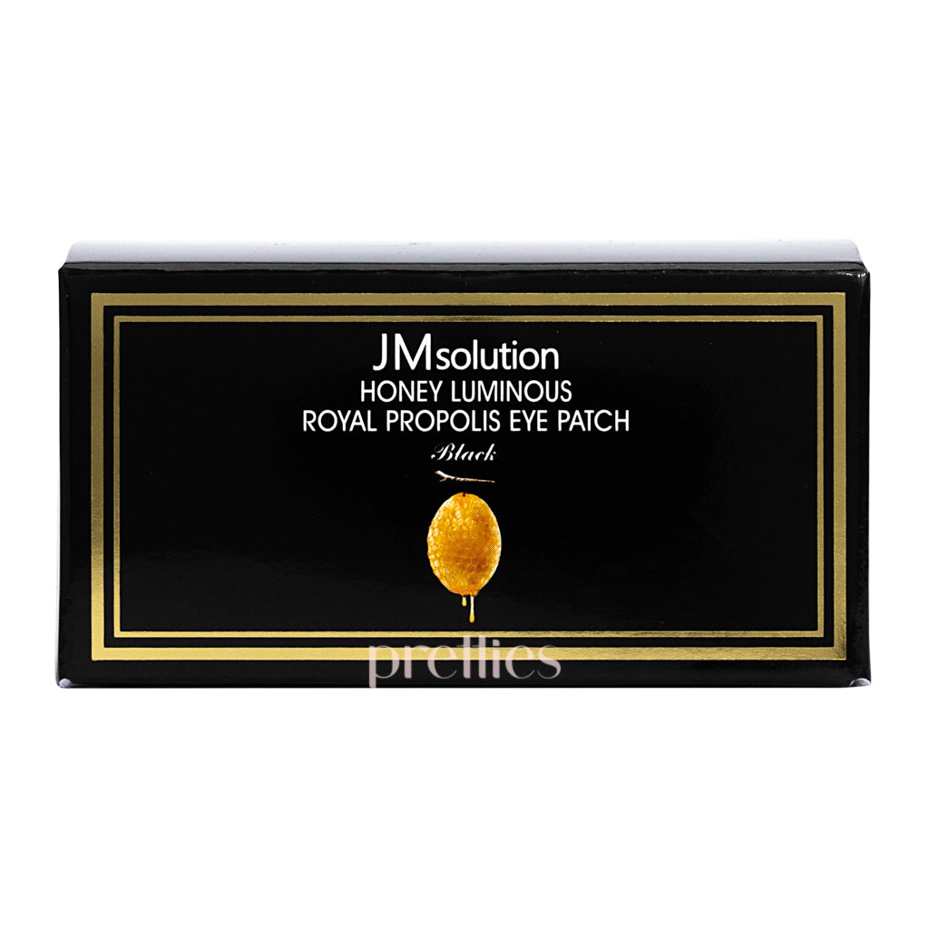 JM Solution Honey Luminous Royal Propolis Eye Patch 60pcs - Hydrating Under Eye Mask for Dark Circles & Puffiness - Perfect for Skincare Routine & Travel