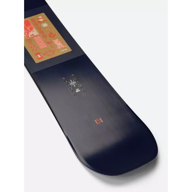 K2 Broadcast 2024 Snowboard - All-Mountain Freestyle Snowboard for Men & Women | Perfect for Powder, Park, and Groomed Runs