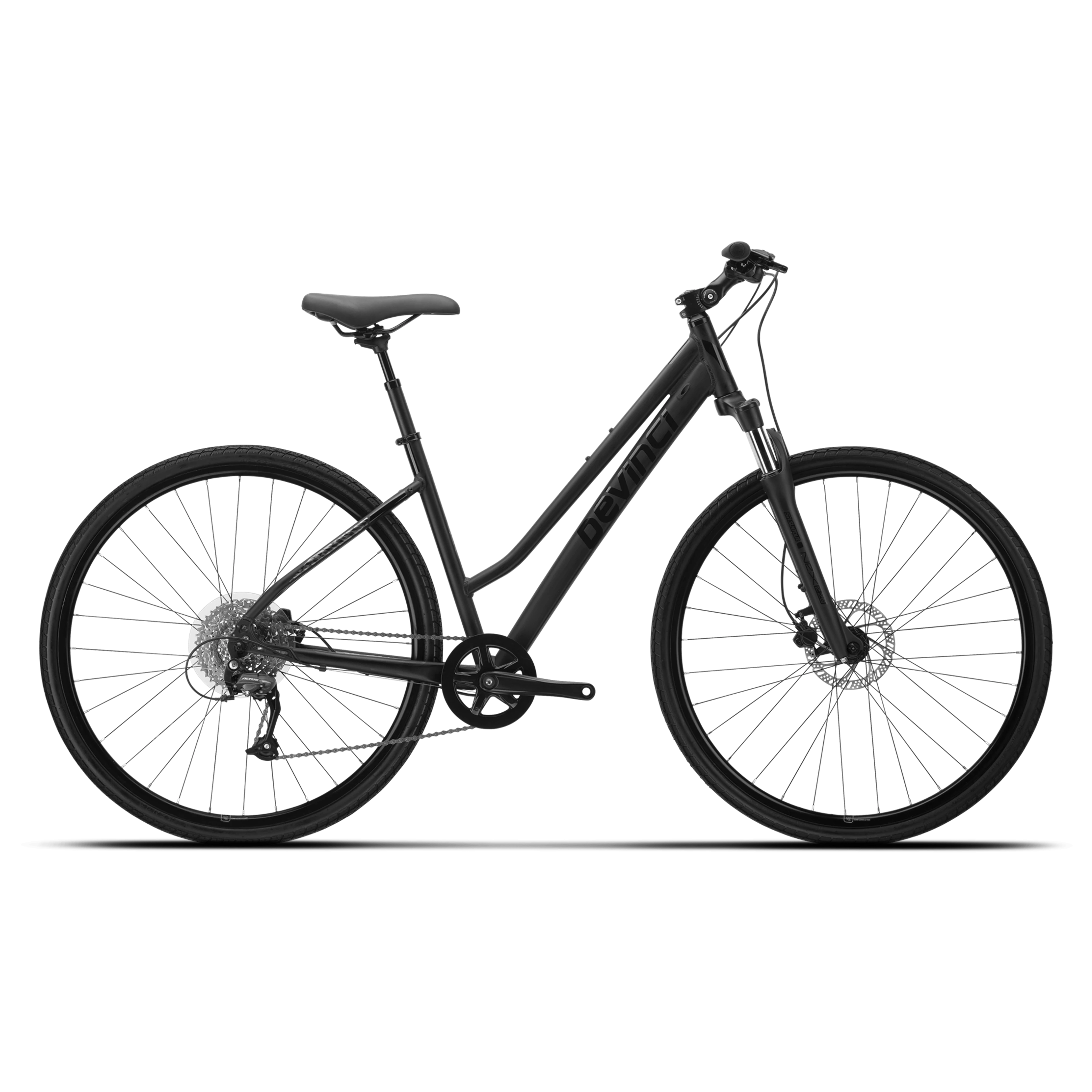 Devinci Milano Disc Altus Stepthru 8-Speed Bike 2025 - Perfect for Urban Commuting & Leisure Riding