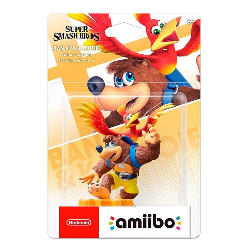 Official Banjo-Kazooie Amiibo Figure for Super Smash Bros Ultimate - Compatible with Nintendo Switch | Perfect for Game Collectors and Smash Bros Fans