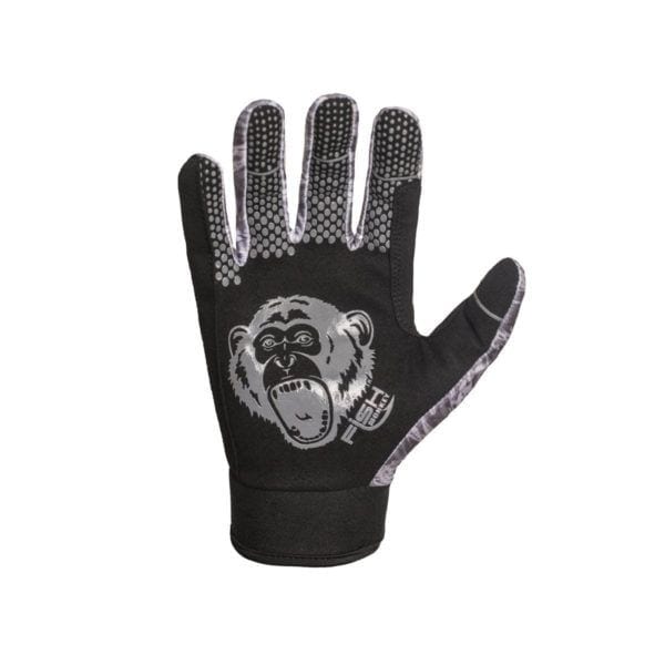 Fish Monkey FM22 Free Style Custom Fit Gloves - Durable Work Gloves for Fishing, Construction & Outdoor Activities - Perfect for Gardening, Yard Work & DIY Projects