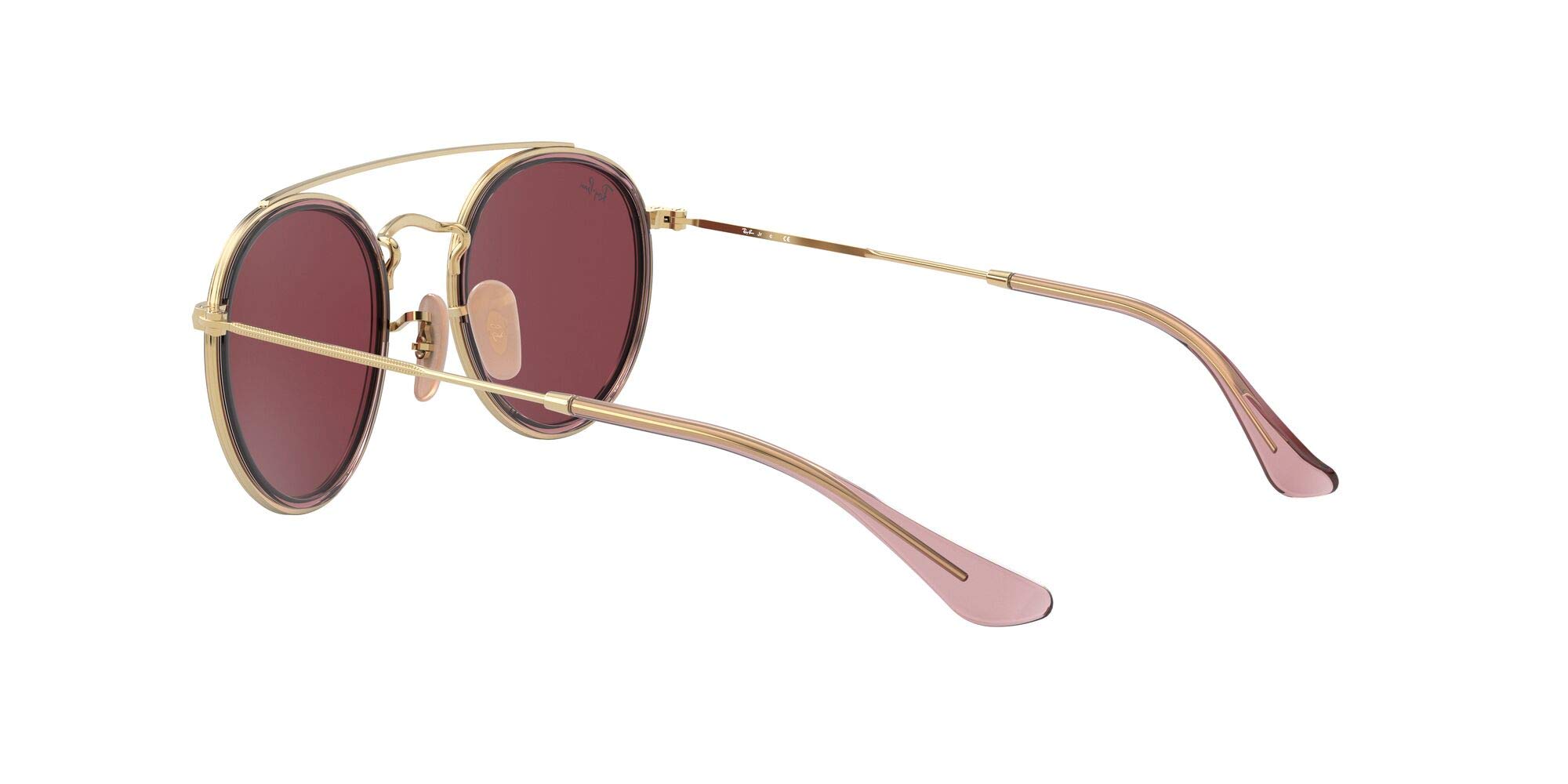 Ray-Ban Kids' RJ9647S Metal Round Sunglasses - UV Protection, Lightweight & Durable for Outdoor Play, Beach, and Sports Activities