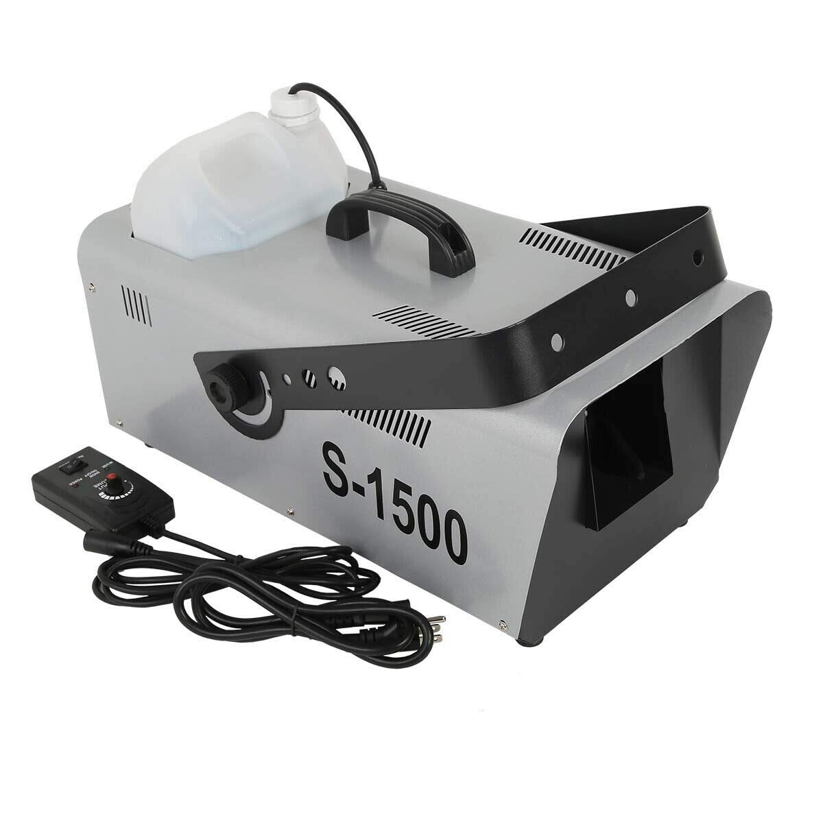 1500W Professional Snow Machine for Stage DJ Party - 5L High Capacity Snow Flake Effect Maker with Wired Remote - Perfect for Winter Events, Christmas Shows, and Theatrical Performances