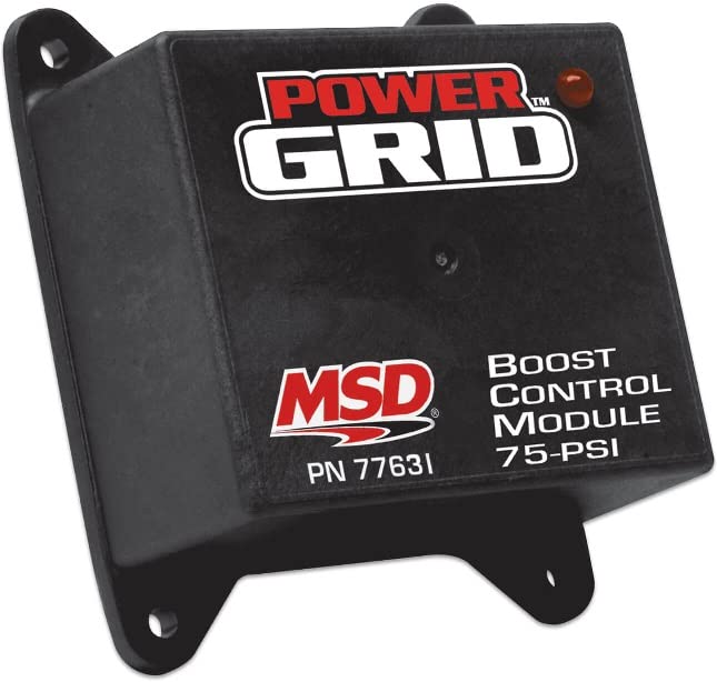 MSD Power Grid Boost Controller - 6 Bar High Performance Boost Controller for Power Grid System | Compatible with Turbocharged Engines | Ideal for Racing & Performance Tuning