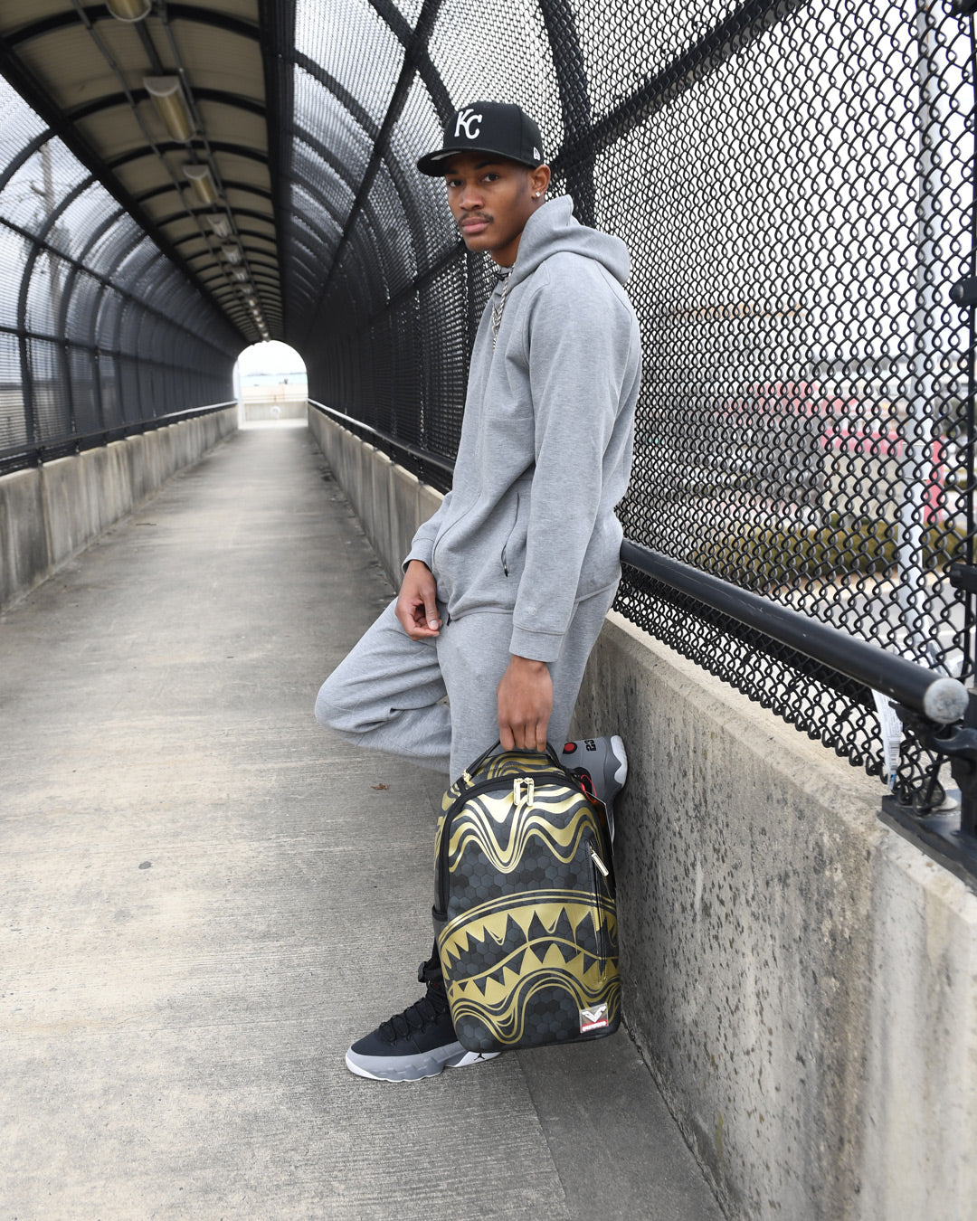 HONEYCOMB DEVONTA SMITH COLLABORATION BACKPACK - Lightweight Durable College Bookbag for Students, Travel & Sports - Perfect for School, Gym & Everyday Use