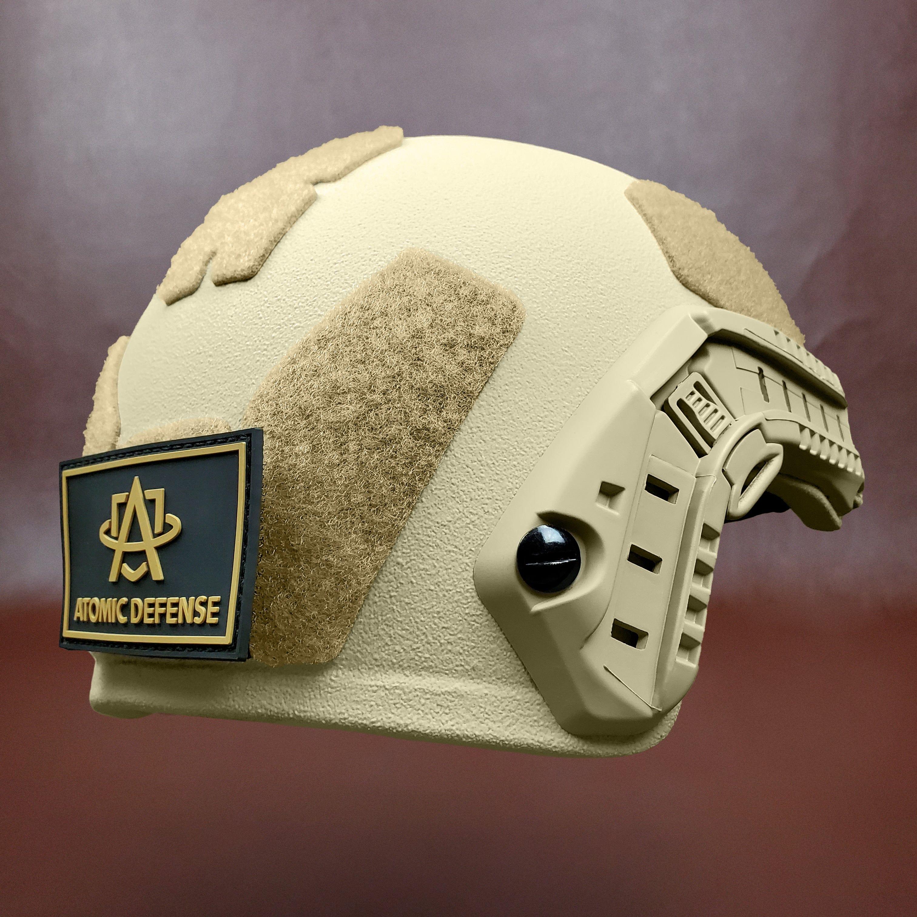 FAST High Cut Ballistic Helmet | NIJ Level IIIA+ Certified | Military & Tactical Protection | Tan, Black, Green | Perfect for SWAT, Law Enforcement & Airsoft