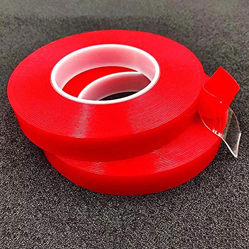 Nano Double Sided Tape - Ultra Strong Mounting Tape - Washable Invisible Adhesive Gel for Wall Hanging & Home Decor (1-9/16
