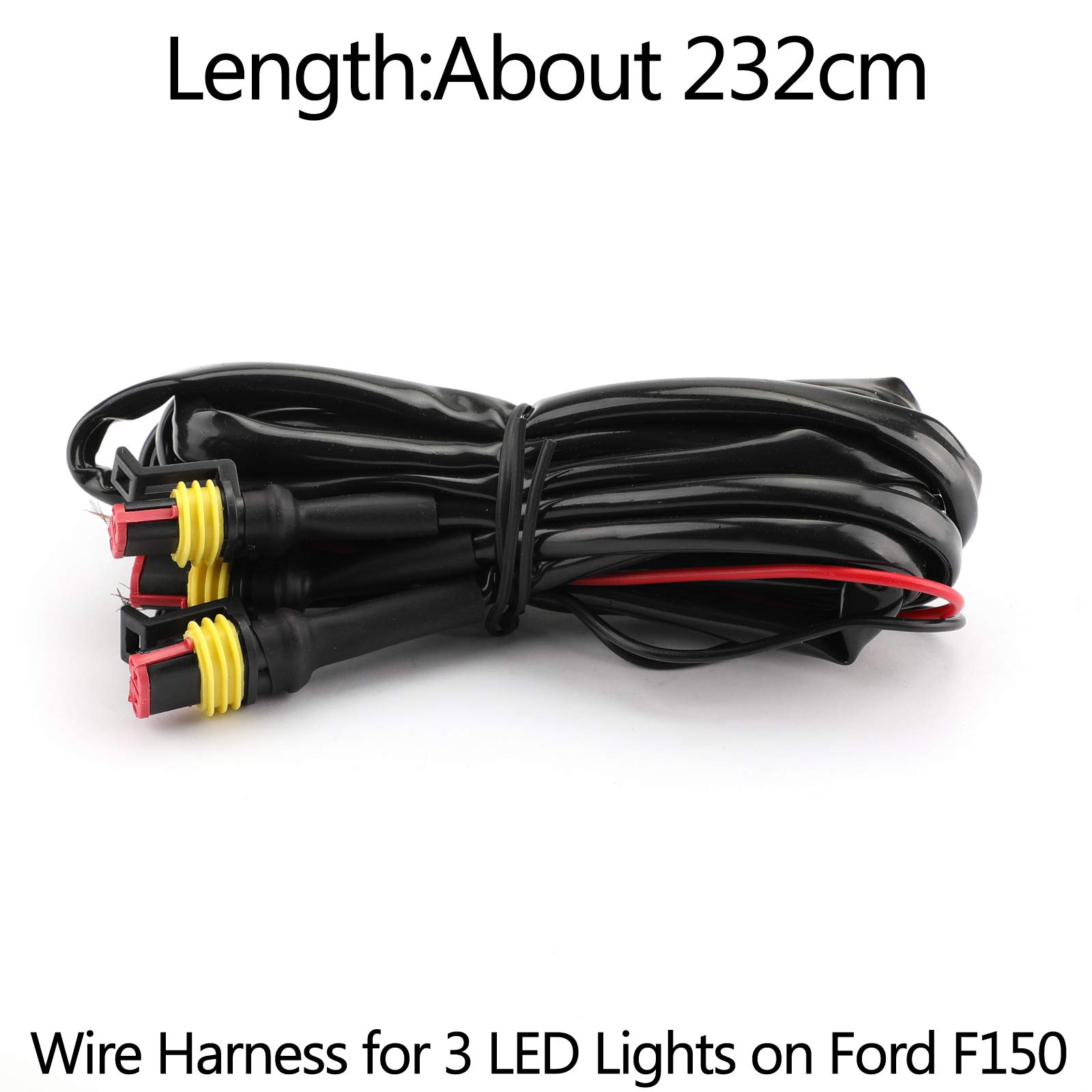 Artudatech Raptor Conversion Grill Grille Wire Harness Cable for Ford F-150 F150 with Front & Rear LED Lights | Off-Road Upgrade & Custom Truck Accessories | Perfect for Off-Roading, Truck Mods & Night Driving