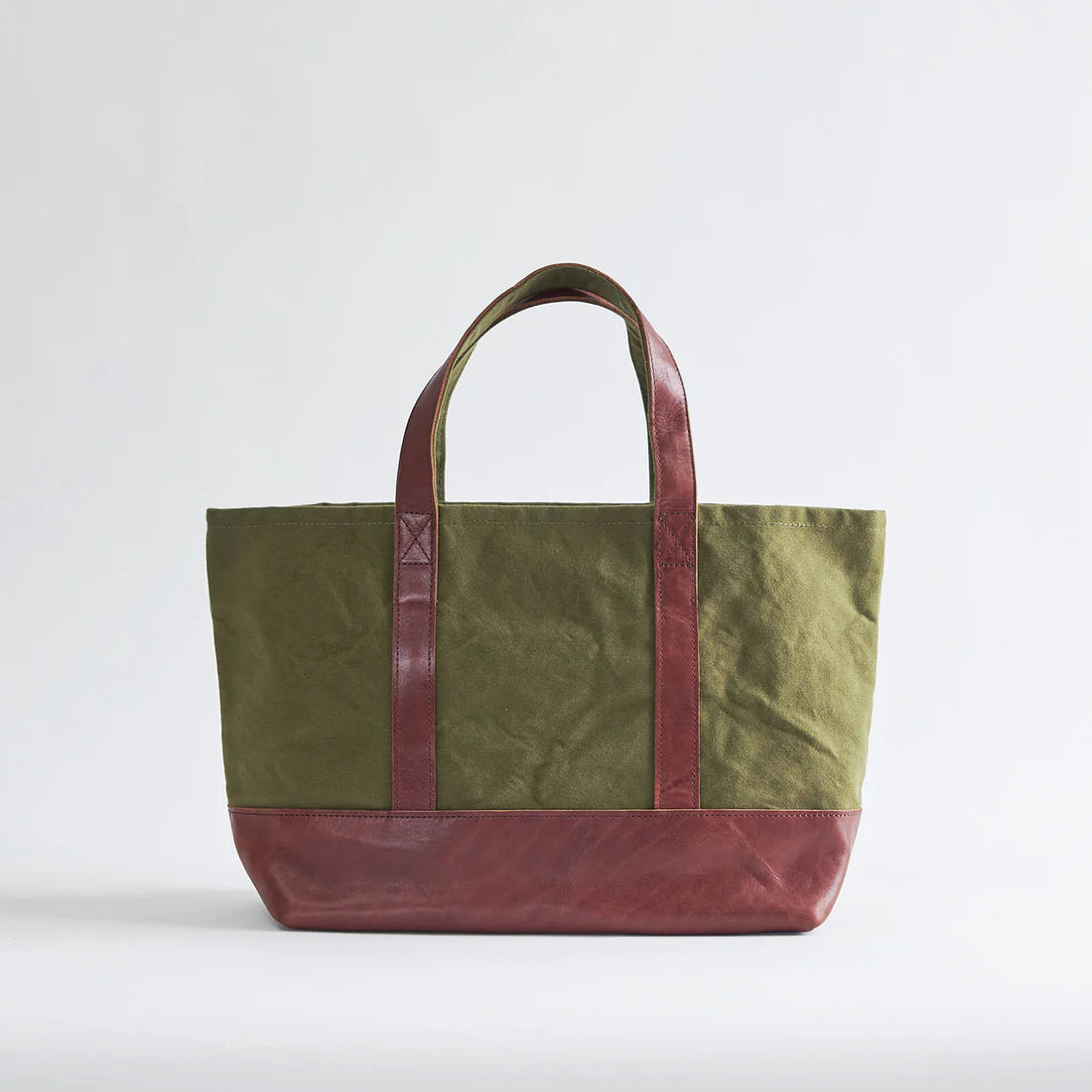 Kurashiki Hampu Canvas Tote Bag - Khaki Japanese Style Eco-Friendly Shoulder Bag for Women | Perfect for Shopping, Beach, Work & Travel