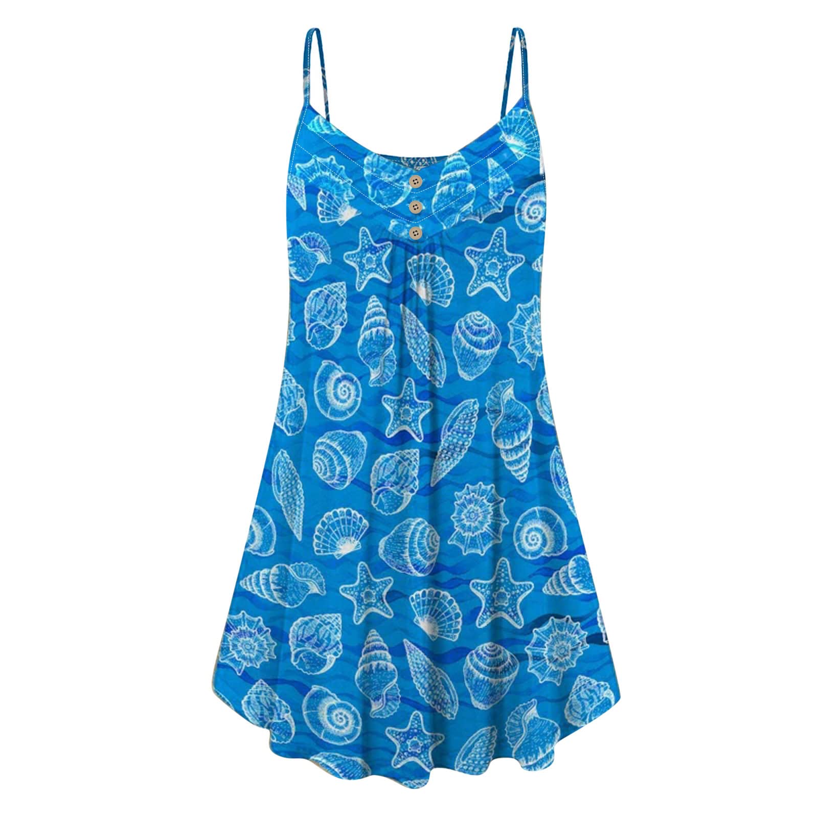 Women's Summer Beach Dress - Striped Print Cute Swing Sundress Cover Up Wrap Dress for Plus Size | Perfect for Pool Parties, Vacations & Casual Outings
