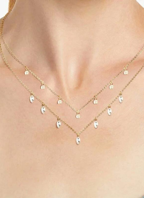 Elegant Abby Layered Gold Necklace for Women - Perfect for Everyday Wear, Date Nights & Special Occasions