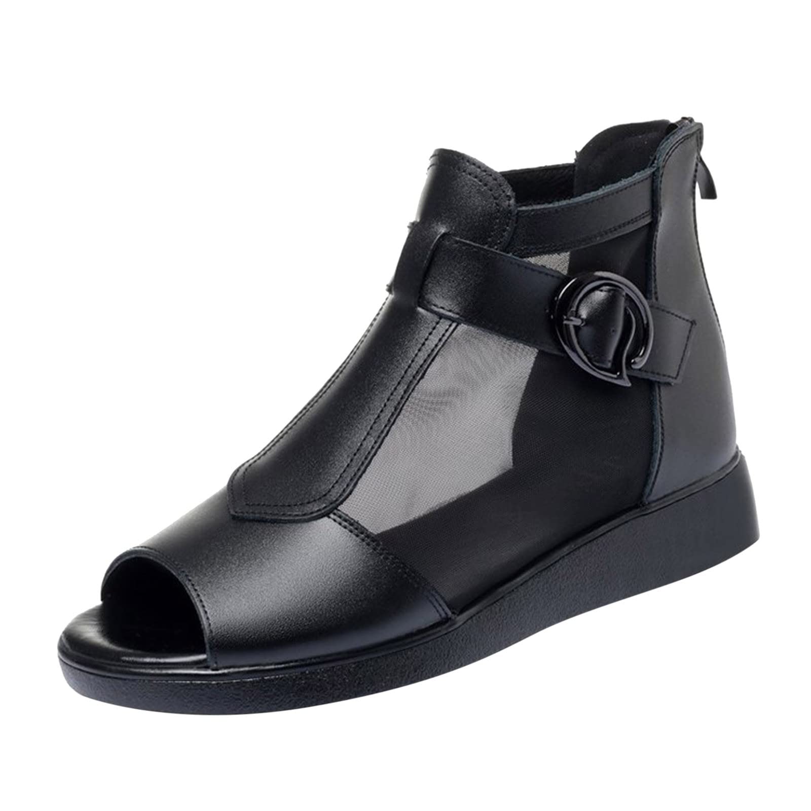 Breathable Women's Slip-On Sneakers with Thick Sole - Comfortable Casual Shoes for Walking, Running & Outdoor Activities