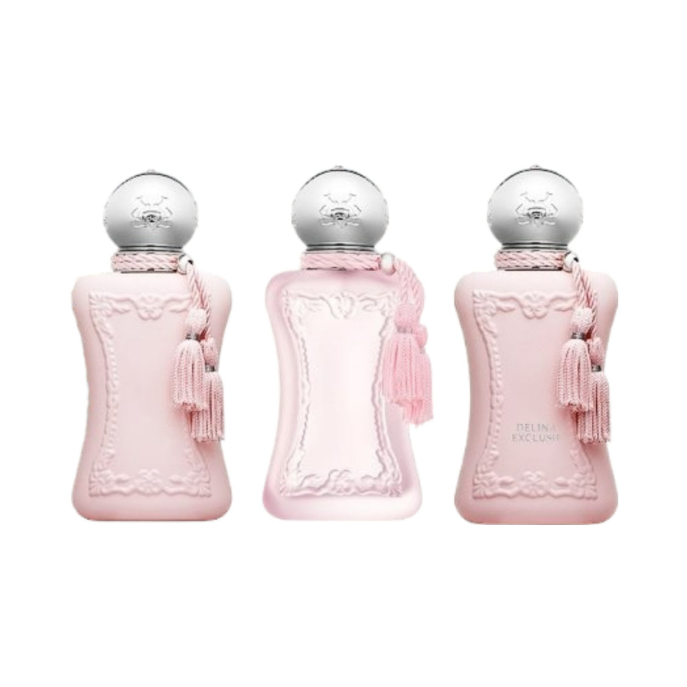 Delina Collection Eau De Parfum Set - 3x30ml Luxury Floral Perfume for Women | Perfect for Date Night, Special Occasions & Everyday Elegance