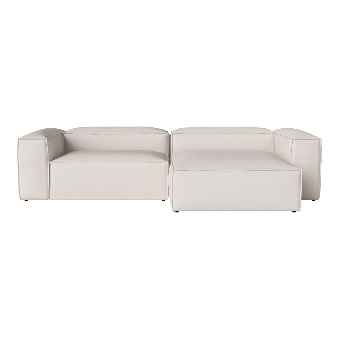 Cosima 2-Seater Sofa with Chaise Lounge - Modern Living Room Furniture for Small Spaces | Perfect for Apartments, Condos & Cozy Home Decor