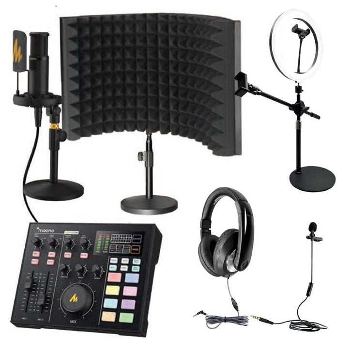HamiltonBuhl Esports & Media Production Content Creation Tool Kit #3 with XLR Microphone - Professional Streaming, Podcasting & YouTube Recording Equipment for Gamers & Creators (Limited Time Sale)