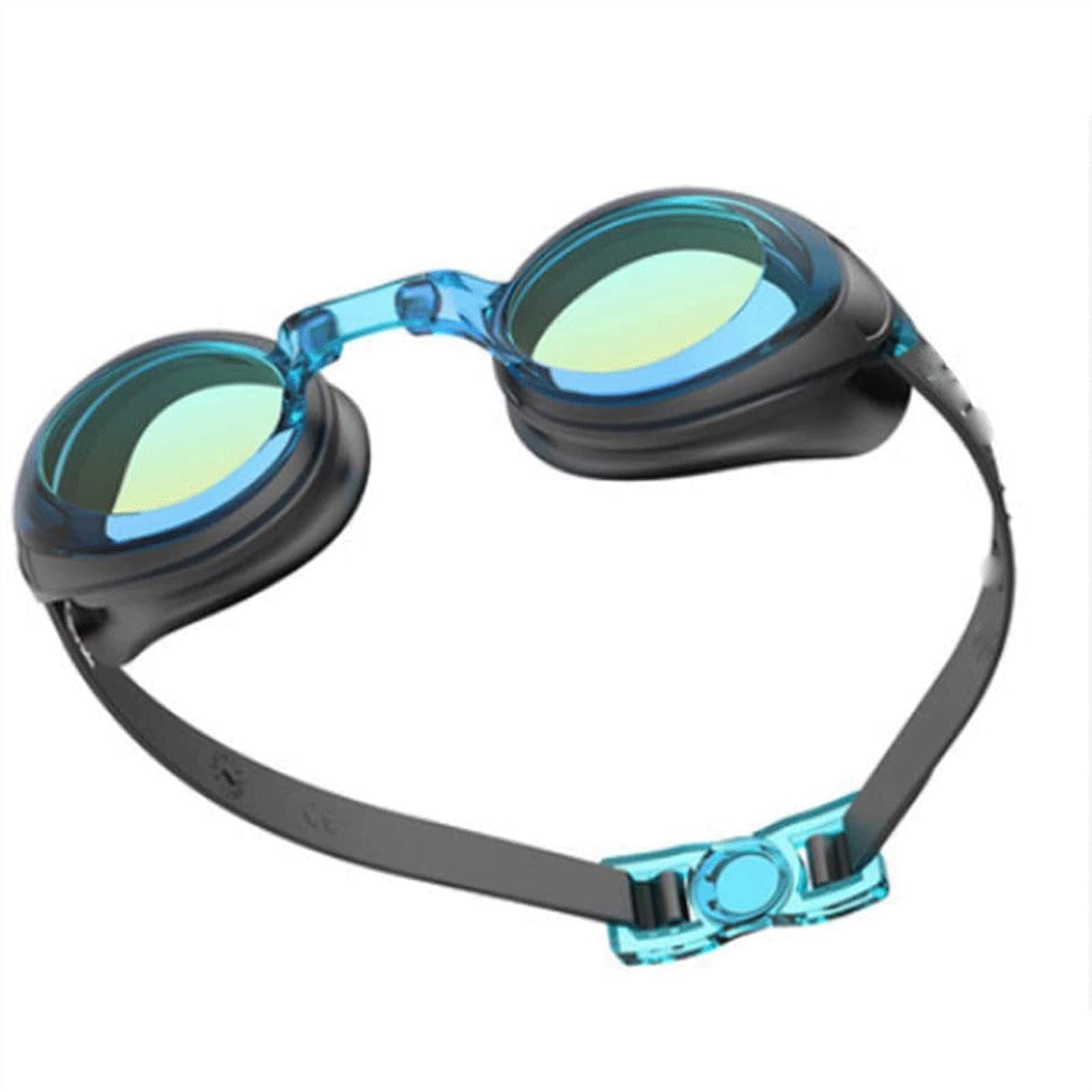 HOADIE Anti-Fog Swimming Goggles for Men & Women - HD Clear Lens, Comfortable Diving Goggles for Pool, Beach & Competitive Swimming (Black)