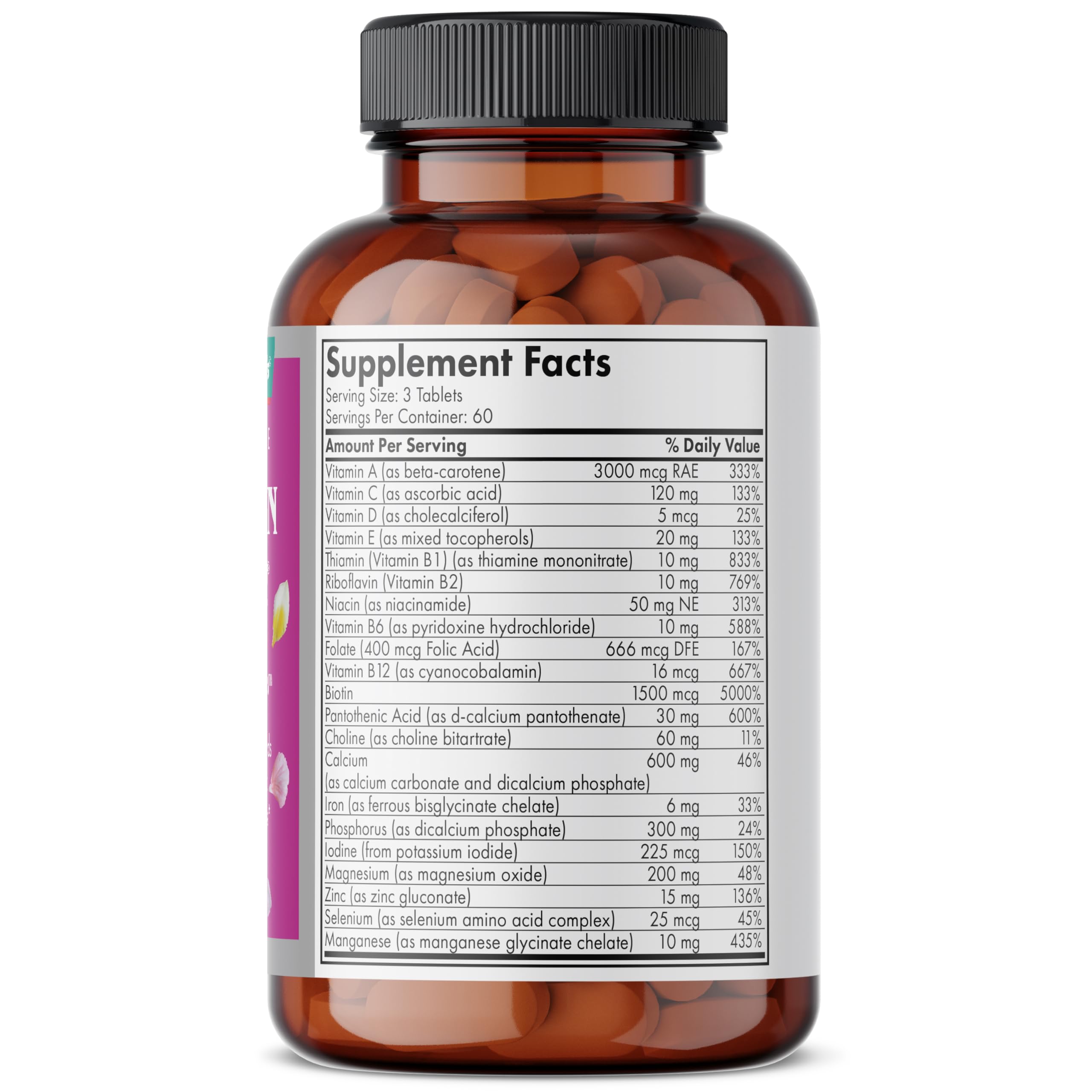 Futurebiotics Hair, Skin & Nails Beauty Multivitamin with Biotin - 180 Tablets for Stronger Hair Growth, Healthy Nails & Glowing Skin | Daily Beauty Supplement for Women & Men | Perfect for Hair Care Routine & Nail Strength