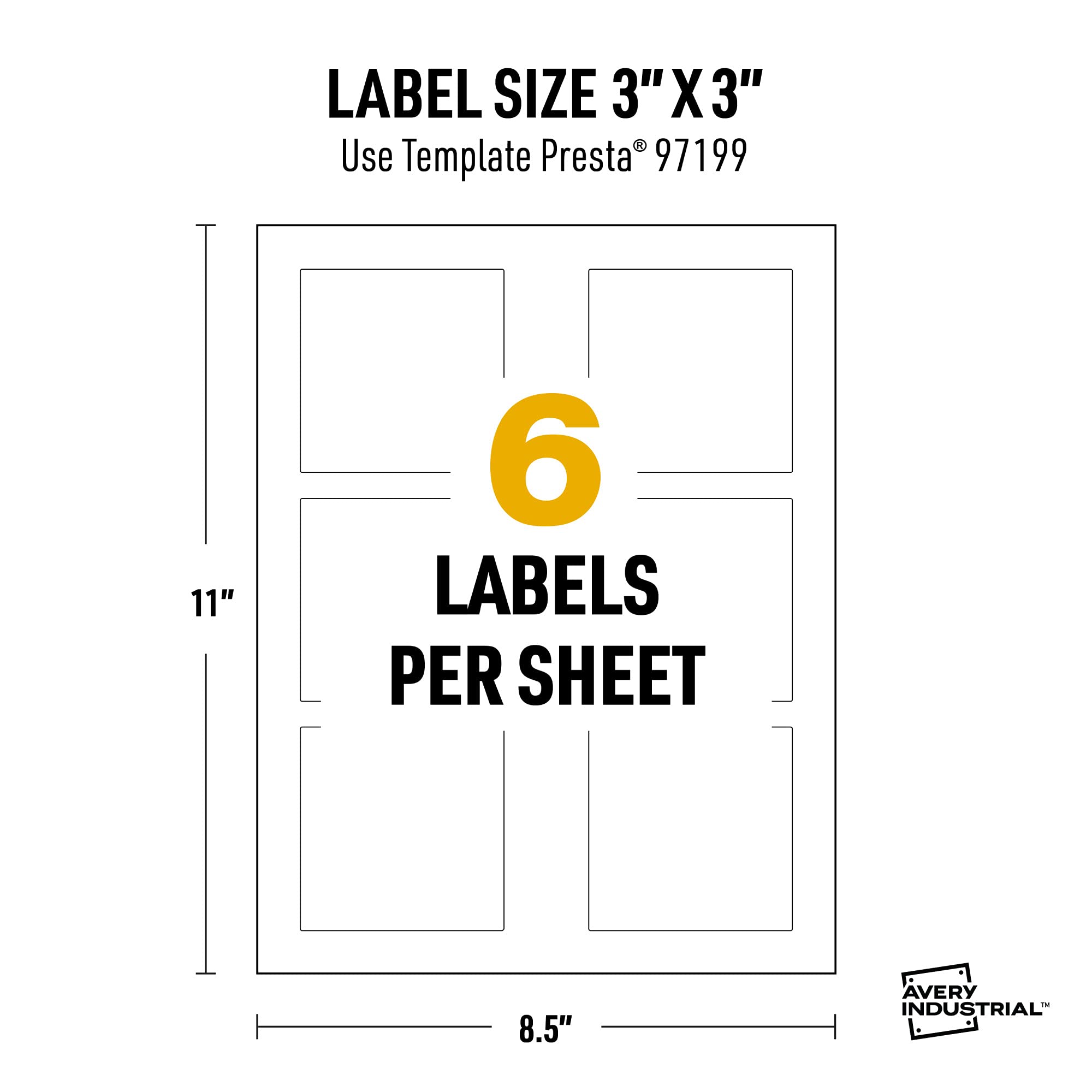 Avery UltraDuty GHS Labels - 3