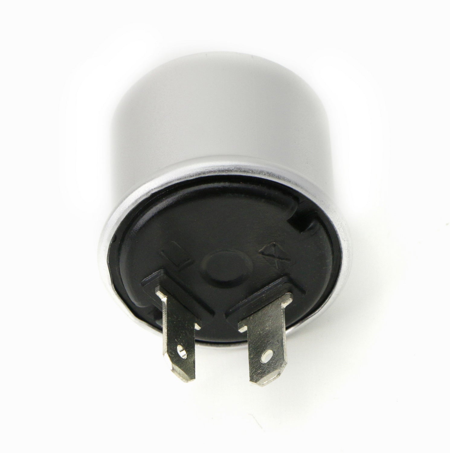 2 Prong EL12 Electronic LED Flasher Relay - Hyper Flash Fix for Motorcycle Turn Signal Bulbs | Compatible with Harley, Honda, Yamaha & More | Easy Installation for Brighter, Faster Turn Signals
