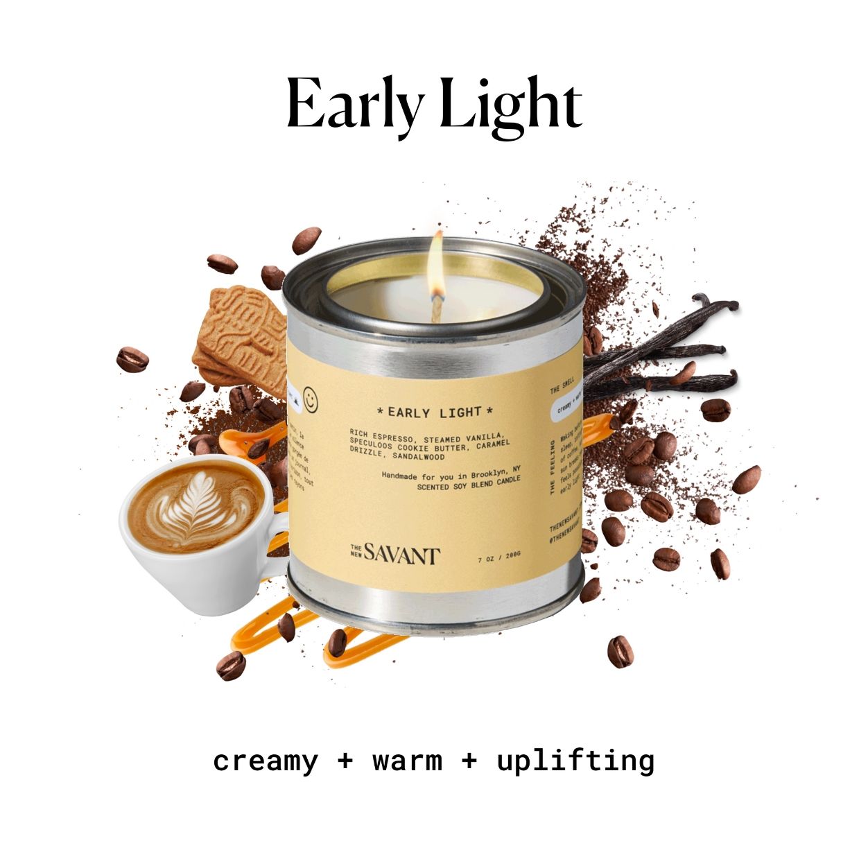 Early Light Scented Candles - Aromatherapy Soy Wax Candles for Relaxation & Home Decor | Perfect for Bedroom, Bathroom & Meditation Spaces