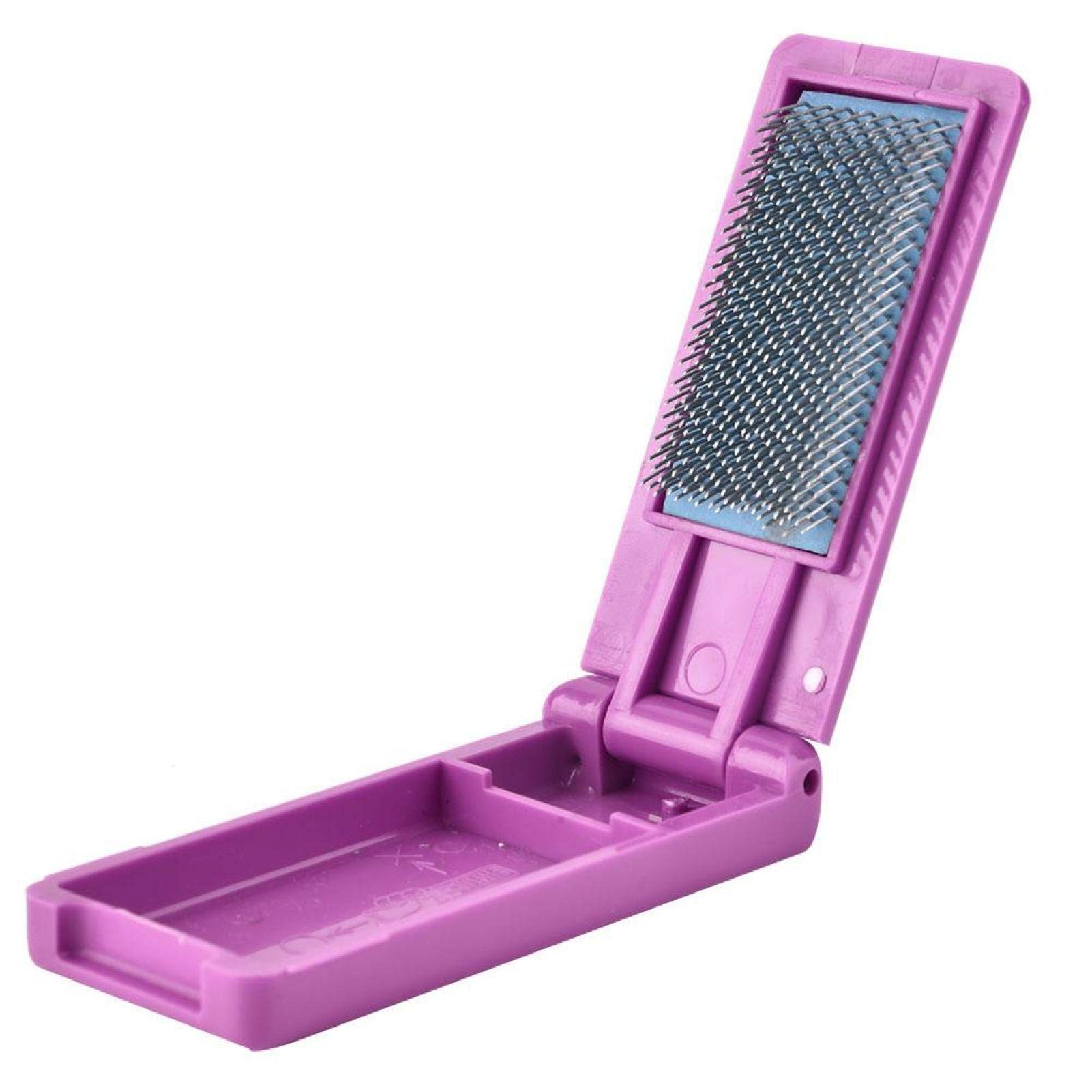 Professional Ballroom Dance Shoe Brush with Suede Sole - Foldable Wire Brush for Cleaning & Reviving Suede Soles | Perfect for Latin, Tango & Ballroom Dance Shoes Maintenance