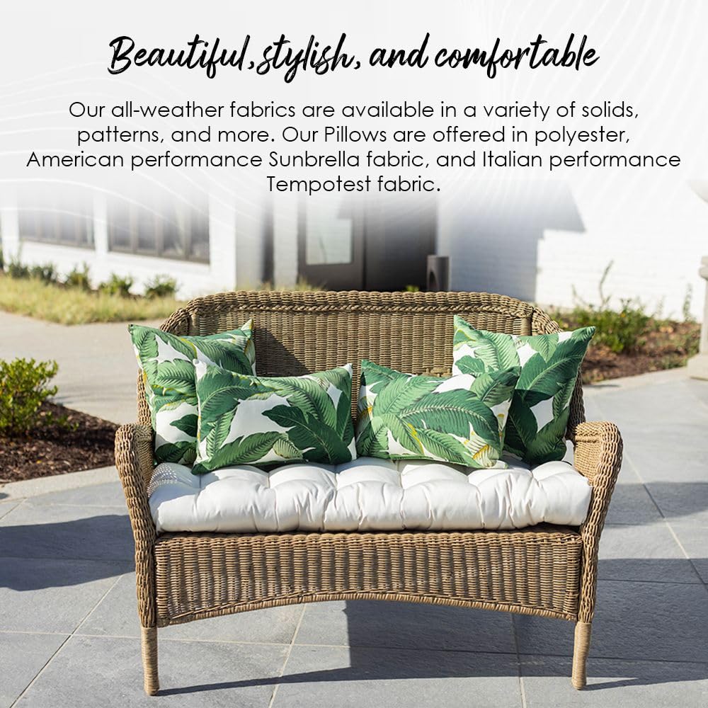 Square Throw Pillows Set of 2 - 17x17
