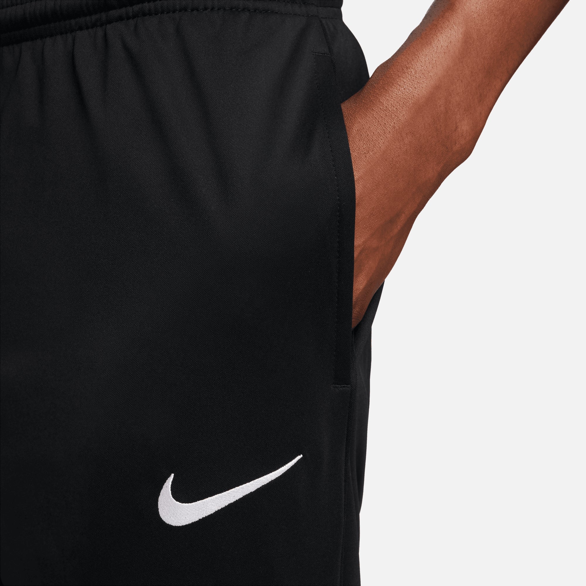 Nike Park 20 Pants - Men's Athletic Joggers with Stretch Fabric & Zippered Pockets - Perfect for Running, Gym Workouts & Casual Wear