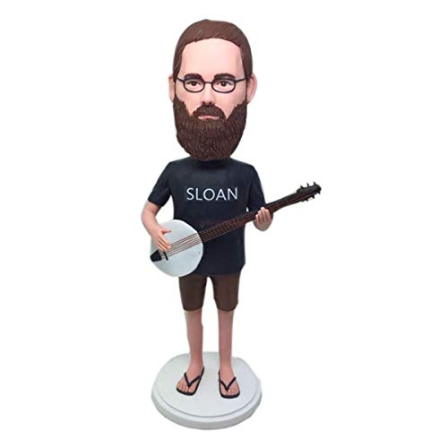 Custom Bobblehead Figurine - Personalized Husband & Boyfriend Gift - Handmade from Your Photos - Unique Birthday Cake Topper - Perfect for Anniversaries, Weddings & Special Occasions