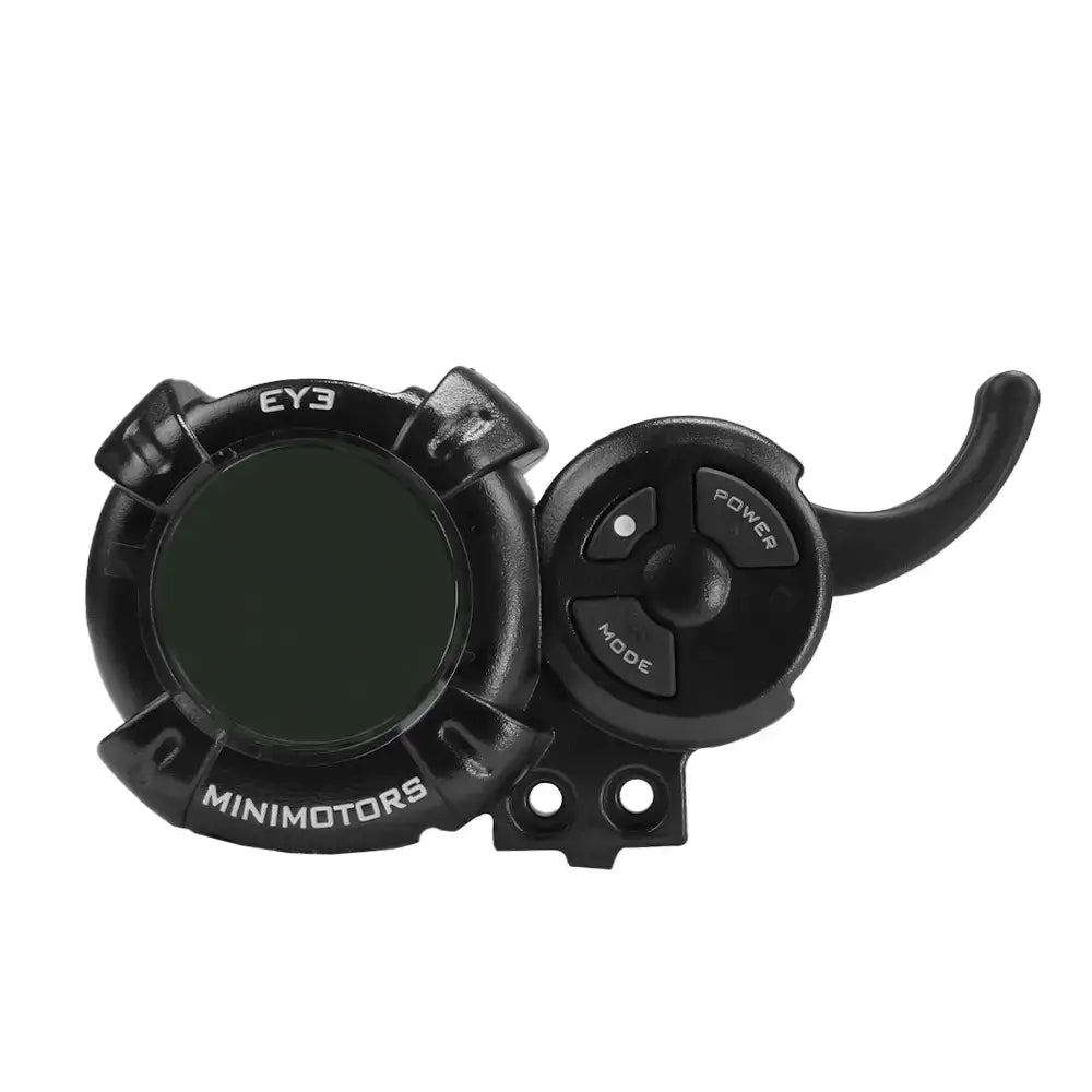 EY3 LCD Display Throttle for Electric Bike - High Precision Speed Controller with Backlit Screen - Perfect for E-Bike, Scooter & Motorcycle Riding