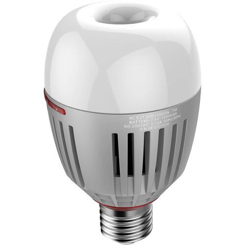 Aputure B7C 7W RGBWW Smart LED Bulb - Dimmable, WiFi & Bluetooth Control for Home Lighting, Parties & Smart Home Decor