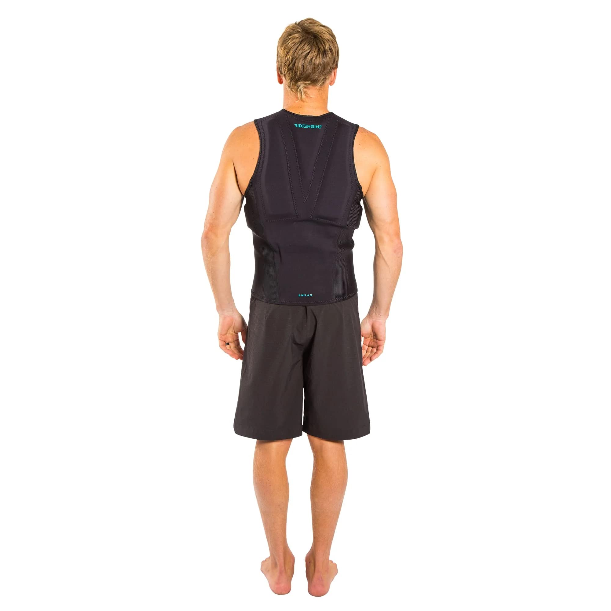 Empax V2 Impact Vest for Water Sports - Unisex Adult Life Jacket in Black (Sizes S/M/L/XL) - Perfect for Wakeboarding, Kayaking & Paddleboarding