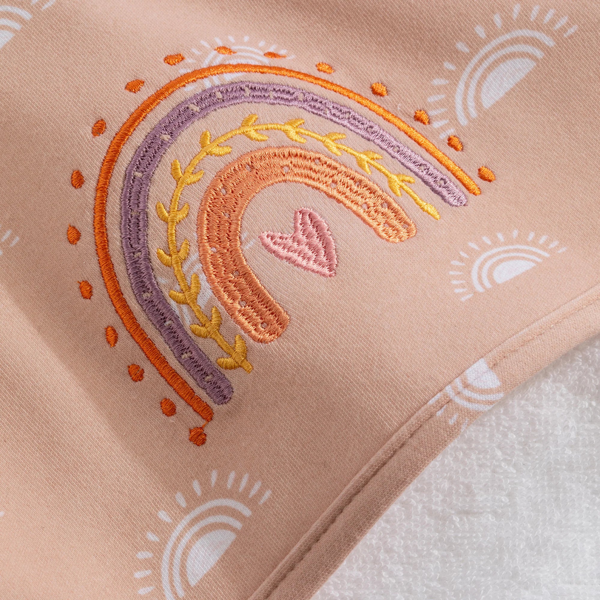 Soft Cotton Hooded Towel - Bohemian Bliss Style for Babies & Kids | Perfect for Bath, Beach & Pool