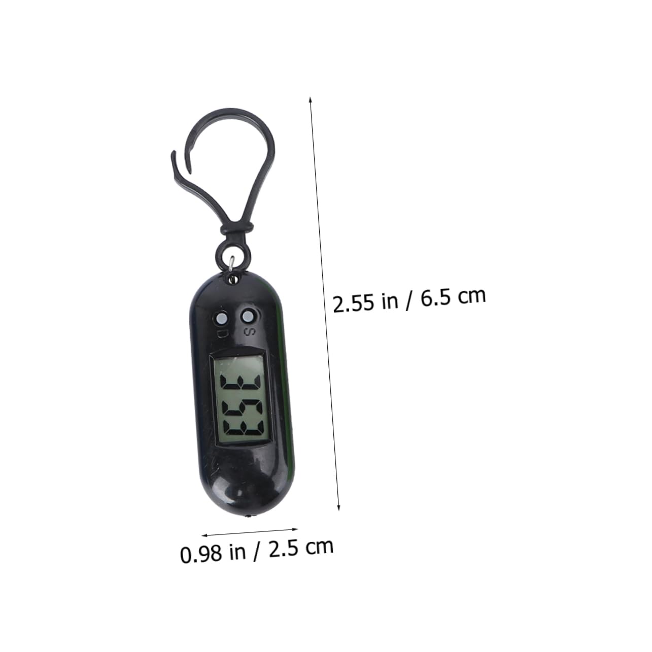 INOOMP 36pcs Digital Keychain Watch - Lightweight Sports Watch for Students & Outdoor Activities
