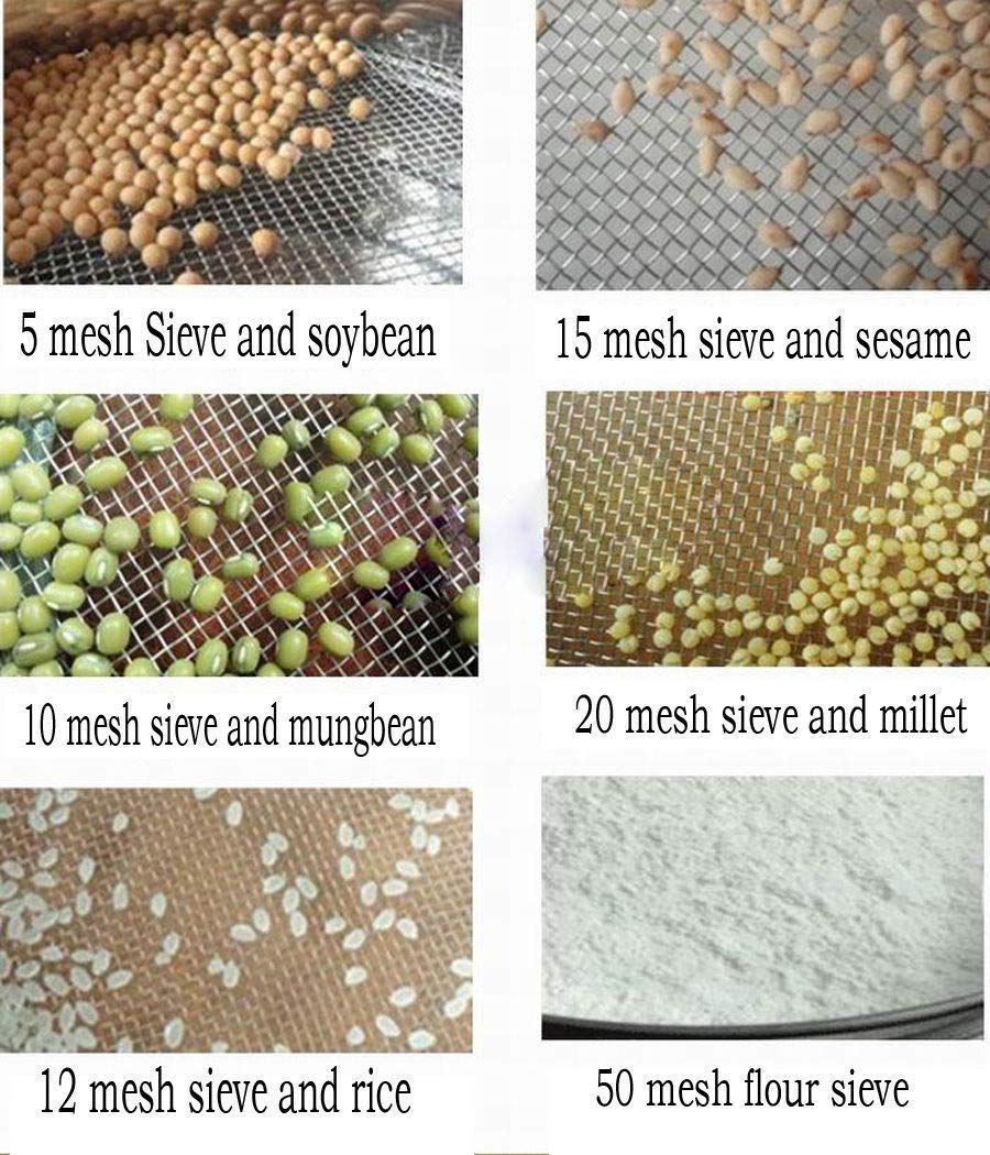TOPCHANCES Professional Stainless Steel Flour Sifter - Industrial Automatic Vibrating Sieve Machine for Baking, Powder Processing & Food Industry | Commercial Kitchen & Bakery Equipment