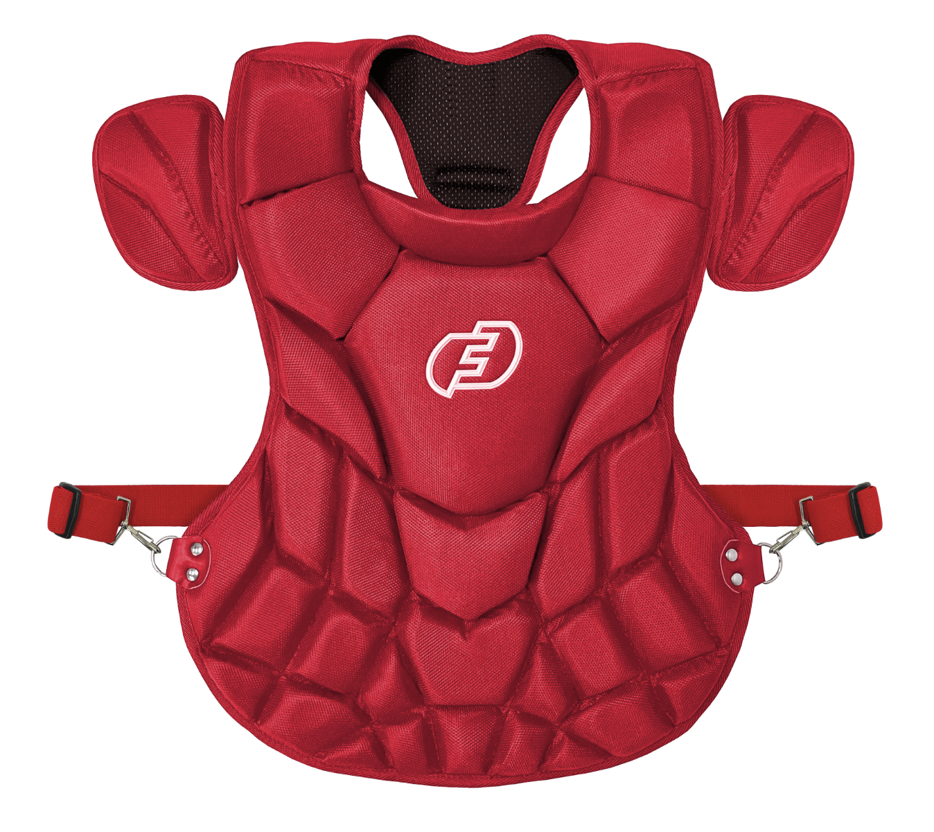 FORCE3 Defender Solid State Catcher Chest Protector - NOCSAE Certified Baseball & Softball Chest Guard for Youth & Adult Players - Perfect for Catchers, Infielders & Training Sessions