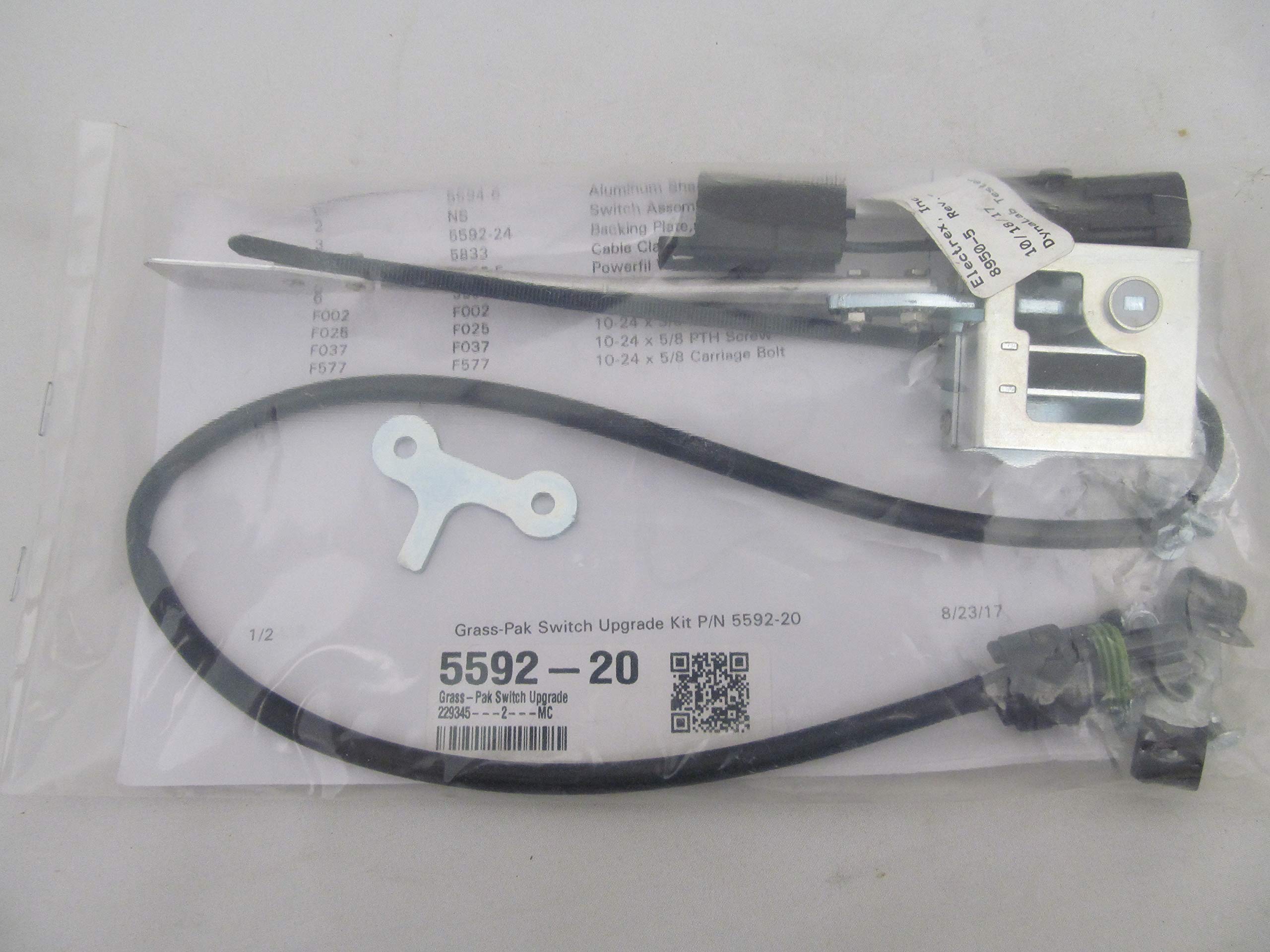 Genuine OEM 5592-20 Black 4-Way Push Button Switch Actuator Kit - Perfect for Industrial Control Panels, Machinery, and Automotive Applications