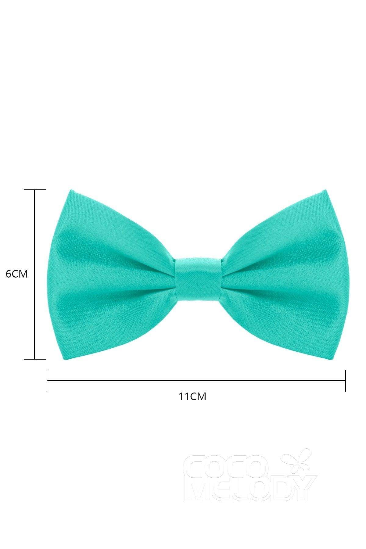 Elegant Men's Satin Bow Ties for Weddings & Formal Events - Premium CZ180004 Bowtie for Grooms, Prom & Black Tie Occasions