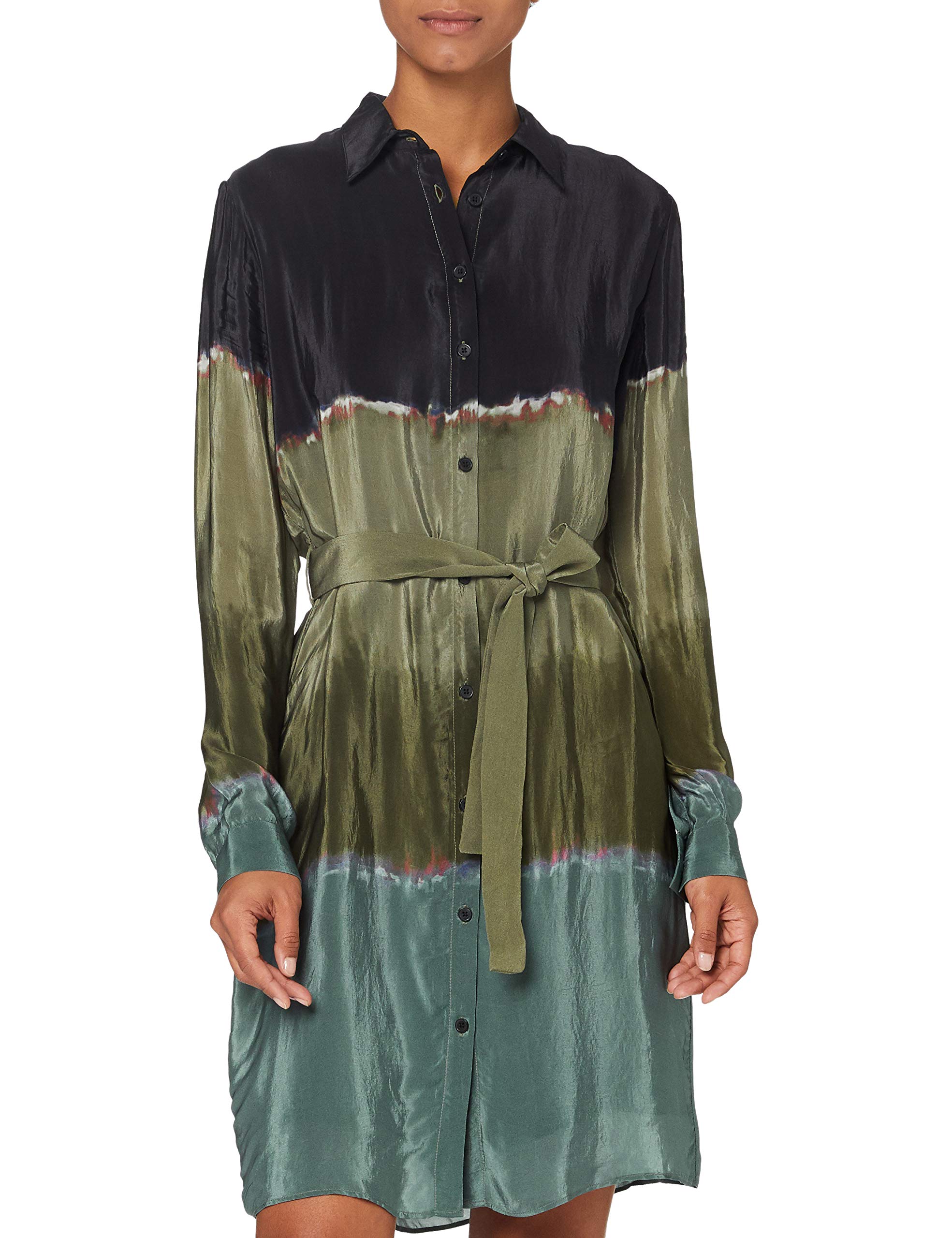 Desigual Women's Long Sleeve Dress - Floral Print Casual & Party Wear for Spring/Summer/Fall - Perfect for Office, Date Night & Special Occasions