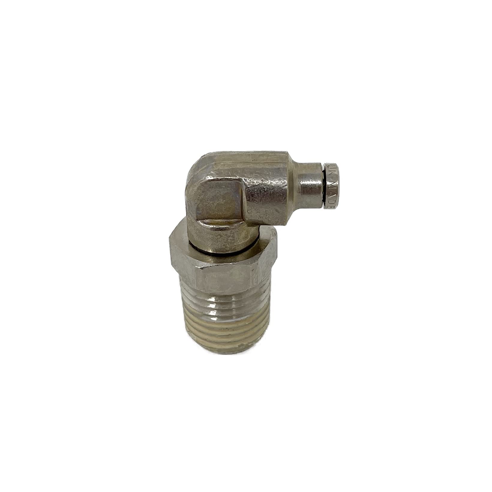 10-Pack Norgren Pneufit Swivel Male Elbow Fitting - 1/8