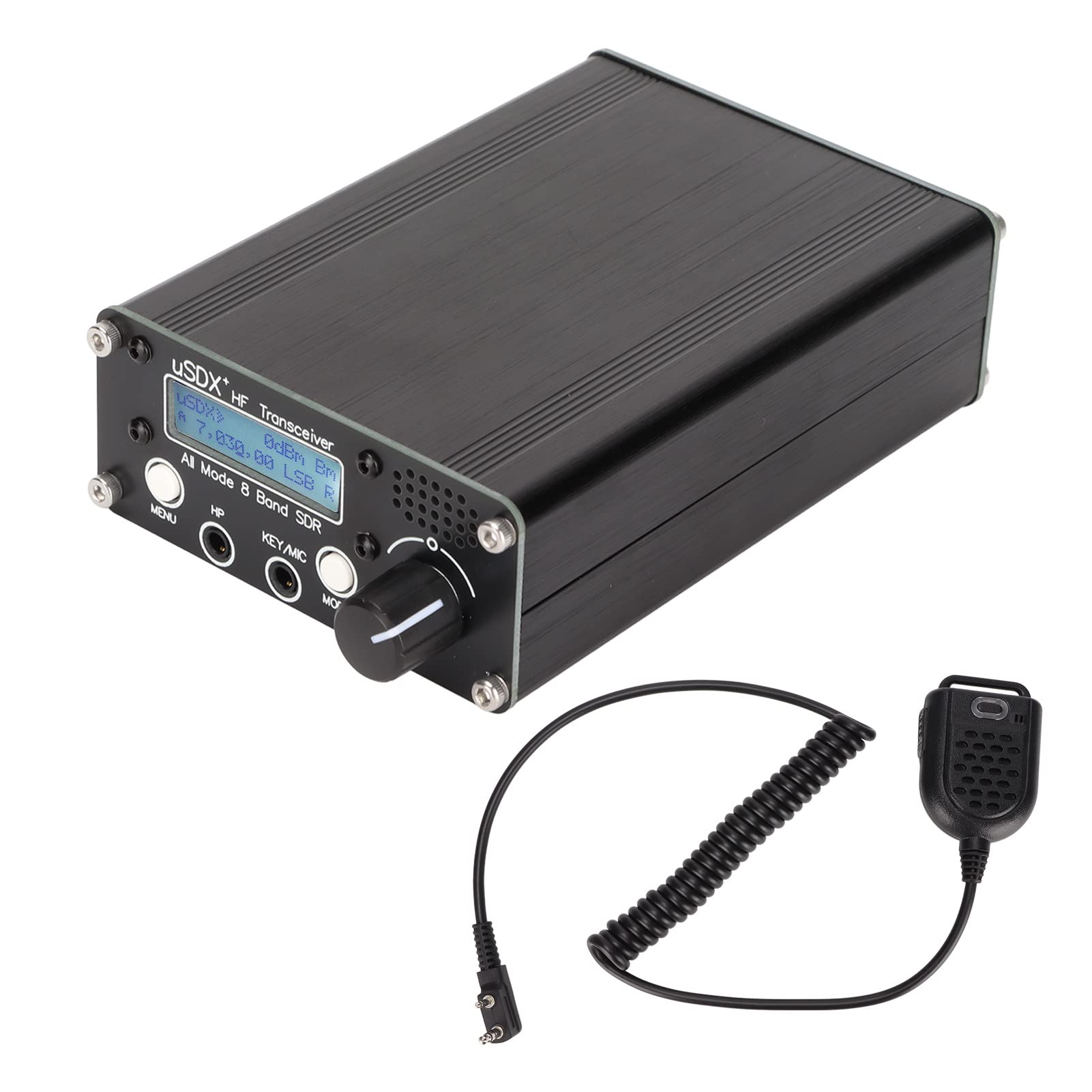 USDR USDX SDR Transceiver - 8 Band Full Mode HF SSB QRP Radio Transceiver for Amateur Radio, Signal Receiving & Emergency Communication | Portable Ham Radio for Field Operations, Camping & Disaster Preparedness